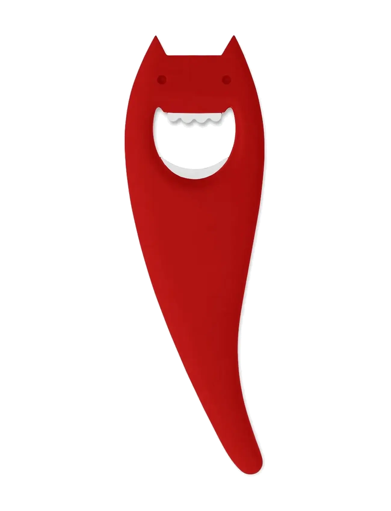 Alessi Bottle Opener In Thermoplastic, W:5.5 cm, Red, Tilbehør Til Drinks Og Barer > Flaskeåbnere Og Vinpropper, Unisex