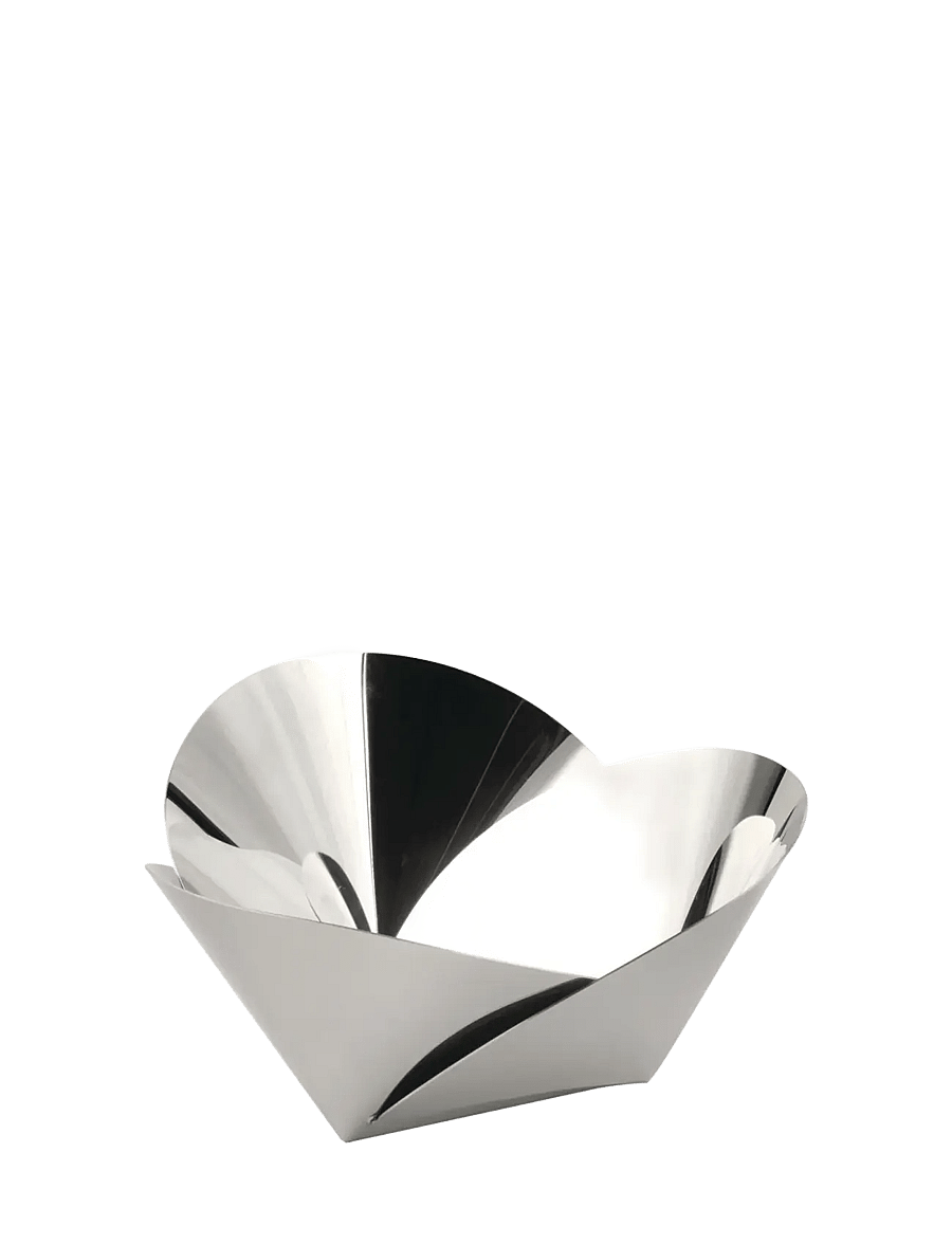Alessi - Alessi Basket in 18/10 stainless steel - leivakastid ja -korvid - steel - 1