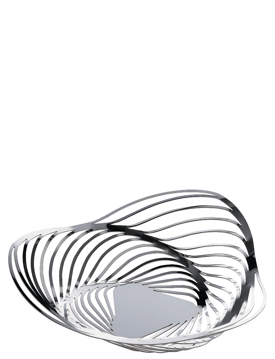 Alessi - Alessi Basket in 18/10 stainless steel - leivakastid ja -korvid - steel - 1