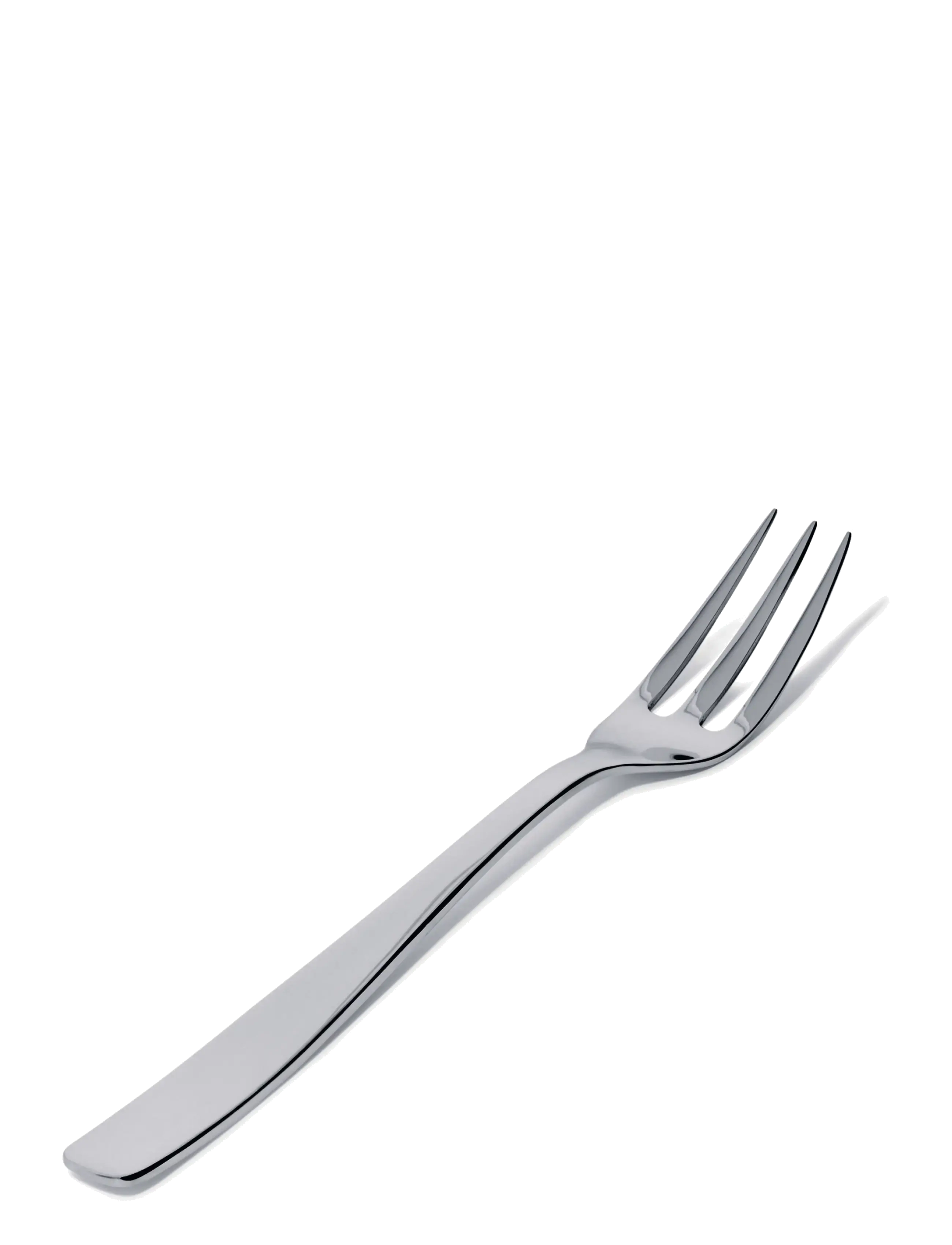Alessi Serving Fork In 18/10 Stainless Steel, L:25 cm, Cutlery, Silber - Forks, Homeware