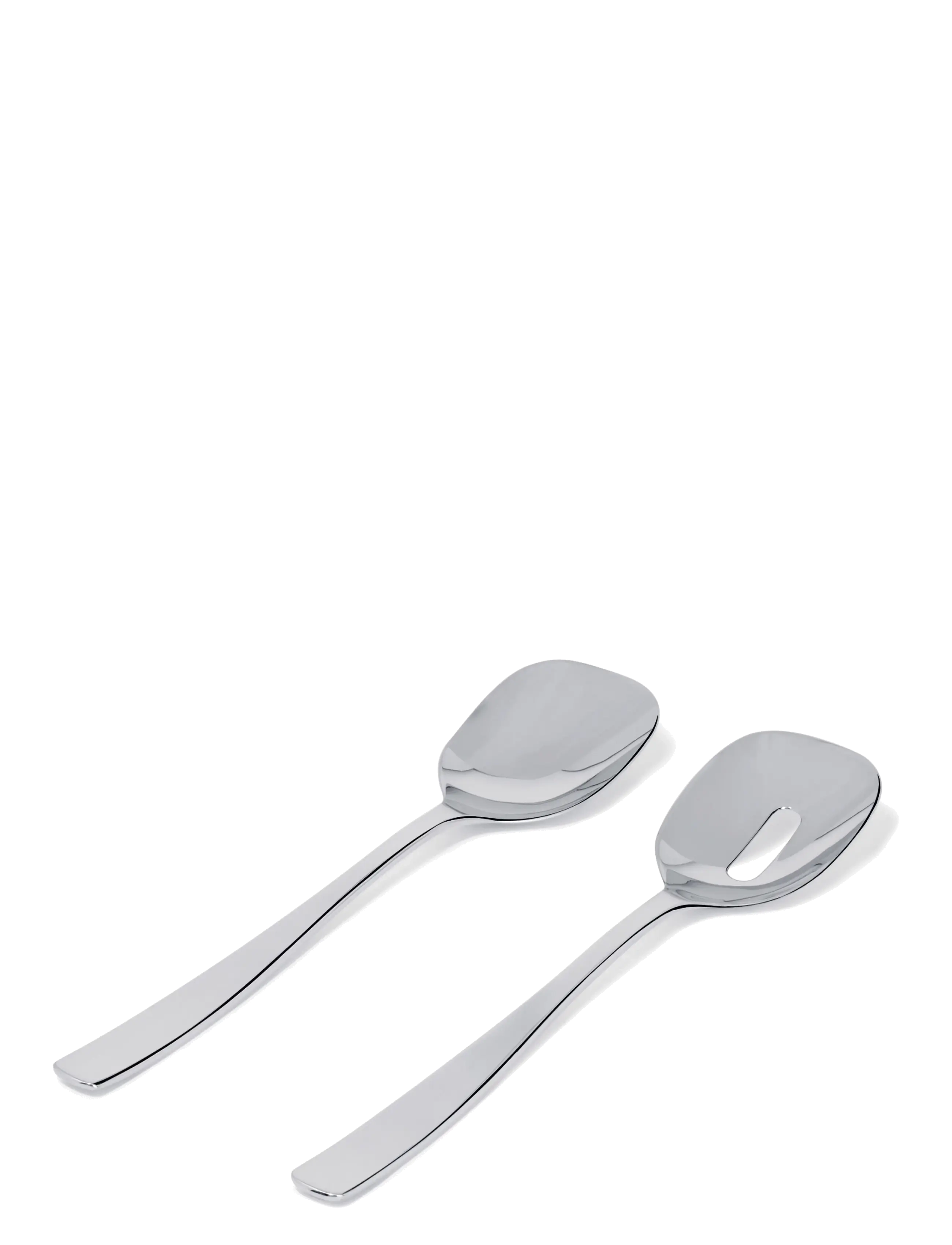 Alessi Salad set in 18/10 stainless steel - Besteck - STEEL / silver