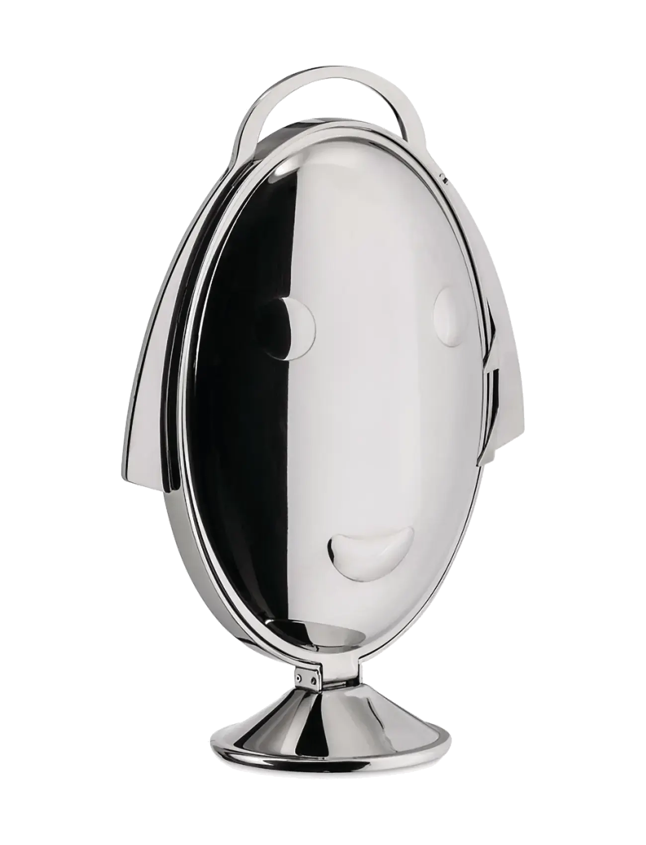 Alessi - Collapsible cake plate in 18/10 stainless steel - steel - 2