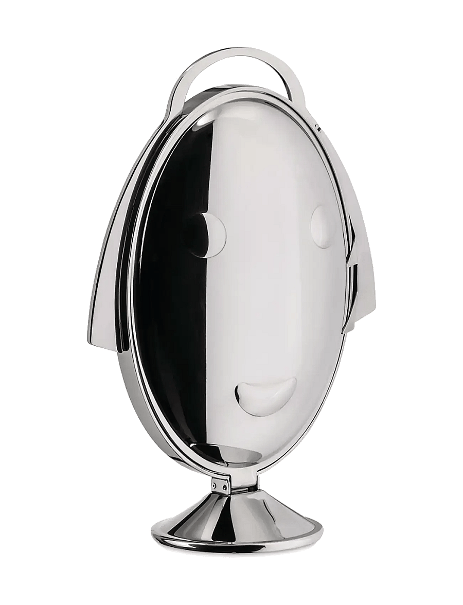 Alessi - Collapsible cake plate in 18/10 stainless steel - koogitaldrikud - steel - 2