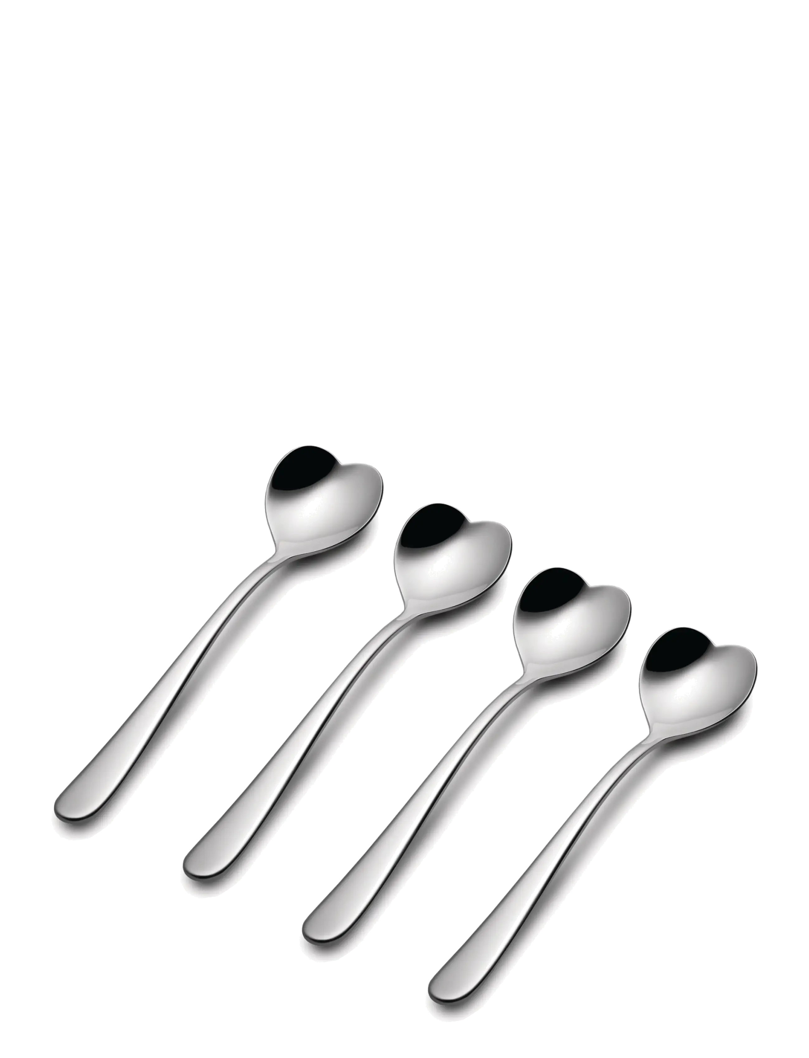 Alessi - Set of four teaspoons in 18/10 stainless steel - steel - 3