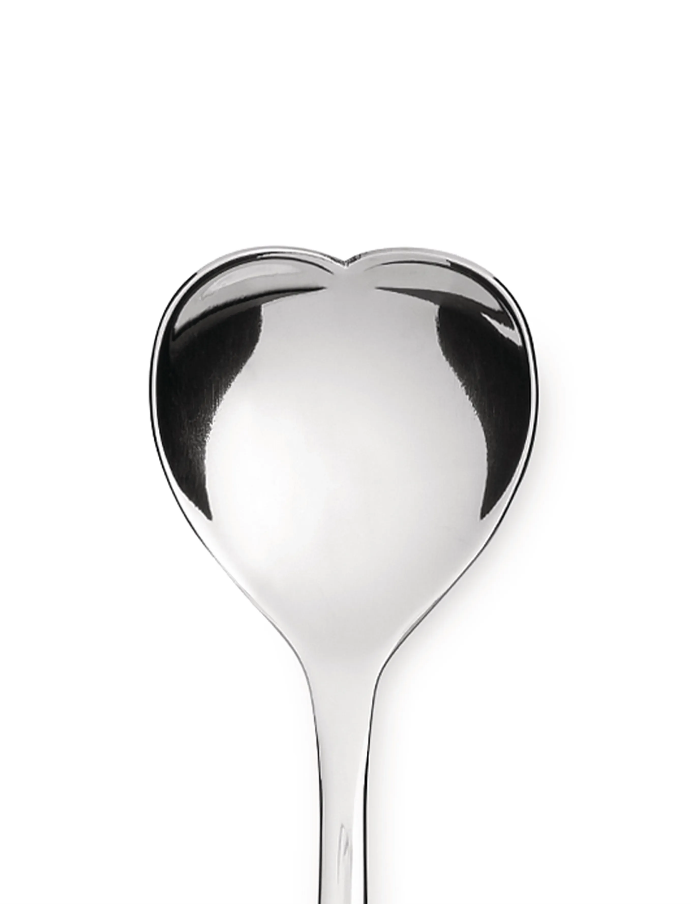 Alessi - Set of four teaspoons in 18/10 stainless steel - steel - 5