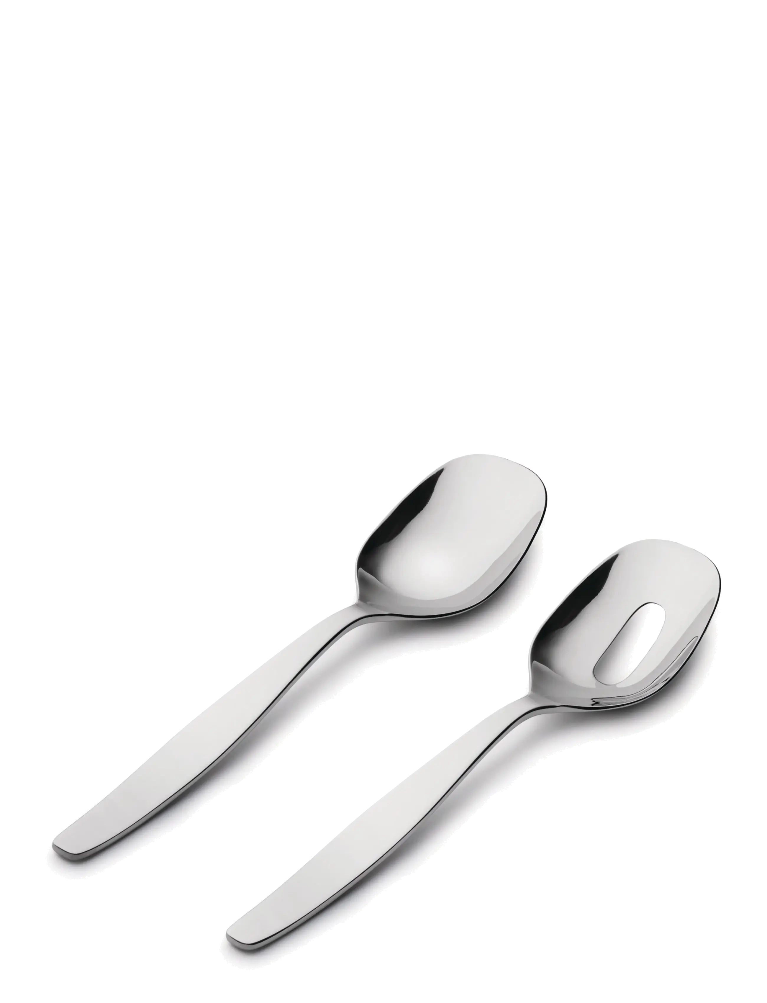 Alessi Salad set in 18/10 stainless steel - Besteck - STEEL / silver