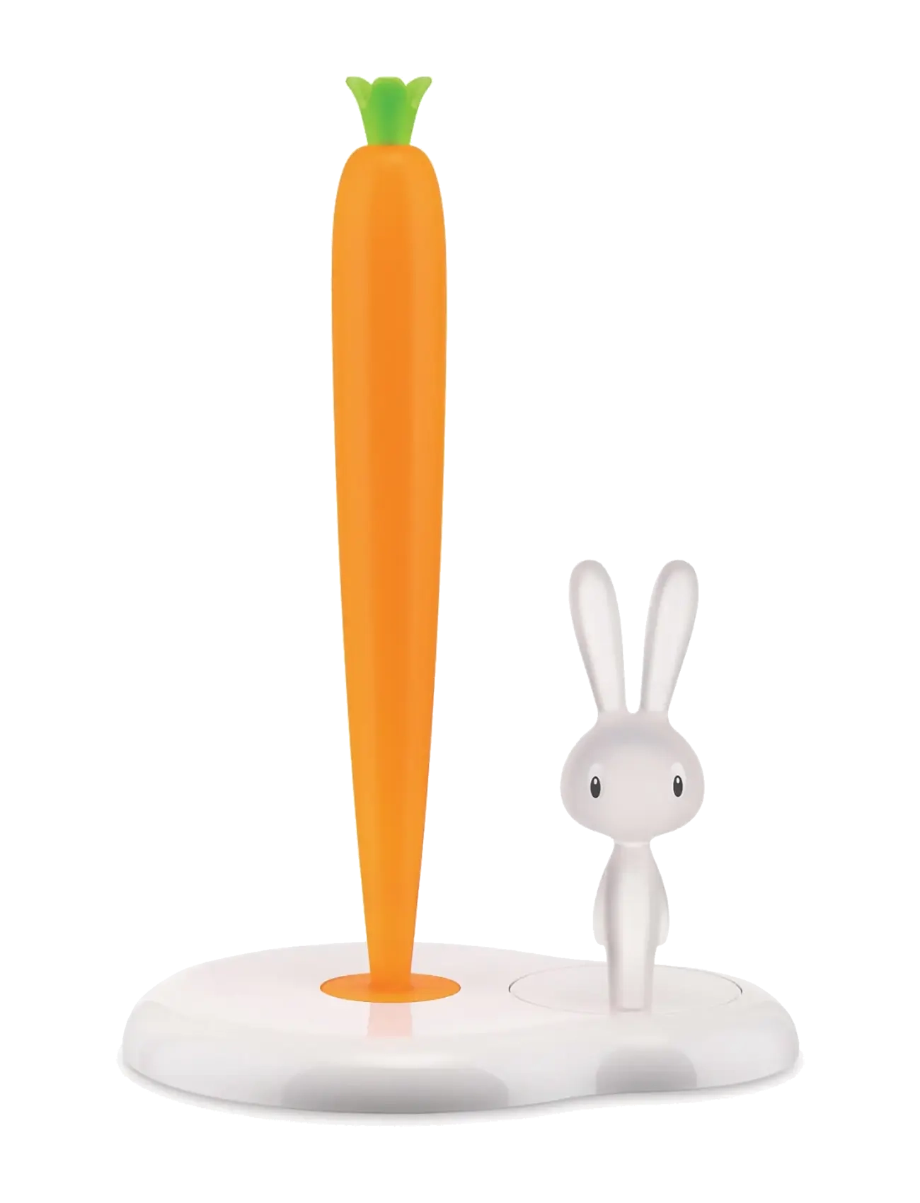 Alessi - Holder for kitchen paper in thermoplastic, white - white - 1