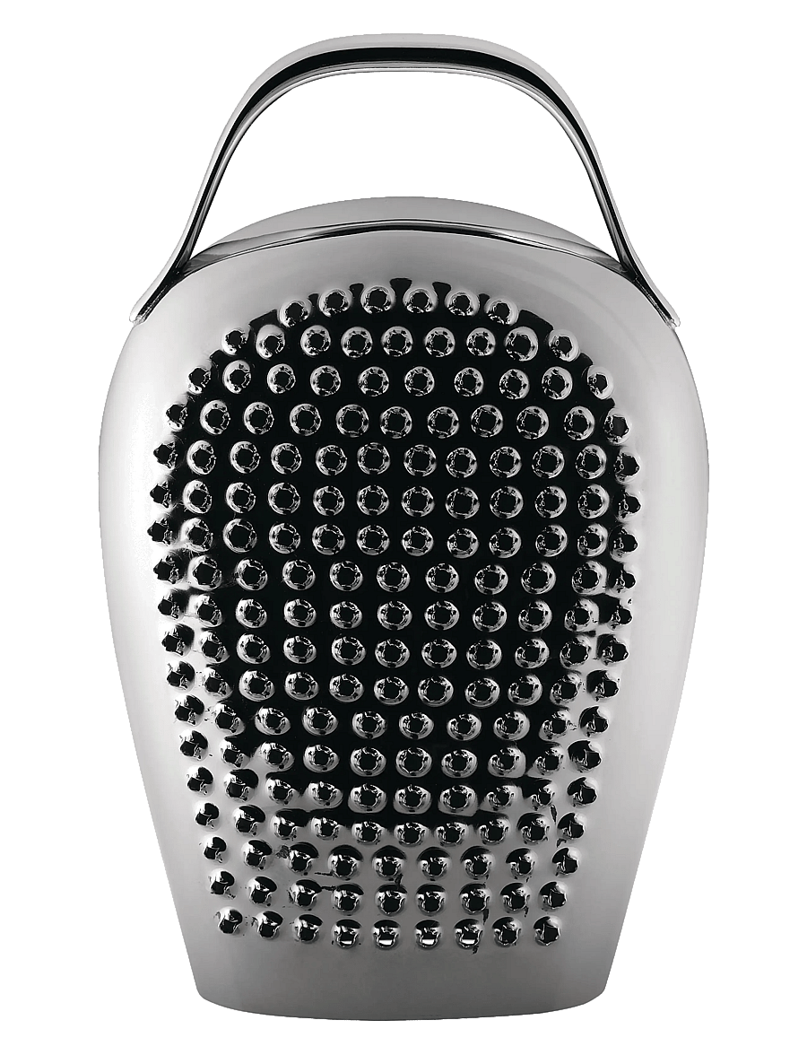 Alessi - Cheese grater in 18/10 polished stainless steel - riivid - steel - 1