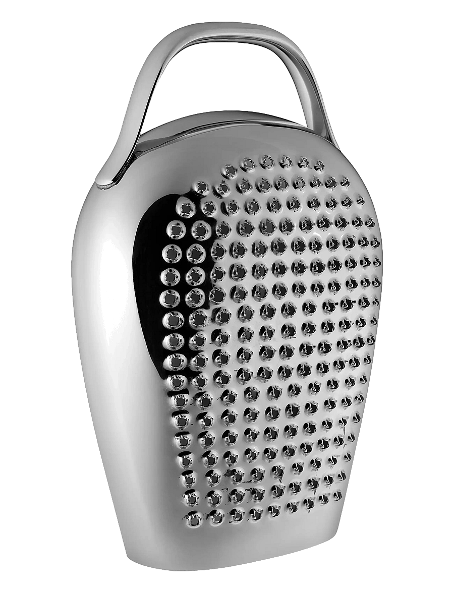 Alessi - Cheese grater in 18/10 polished stainless steel - riivid - steel - 3