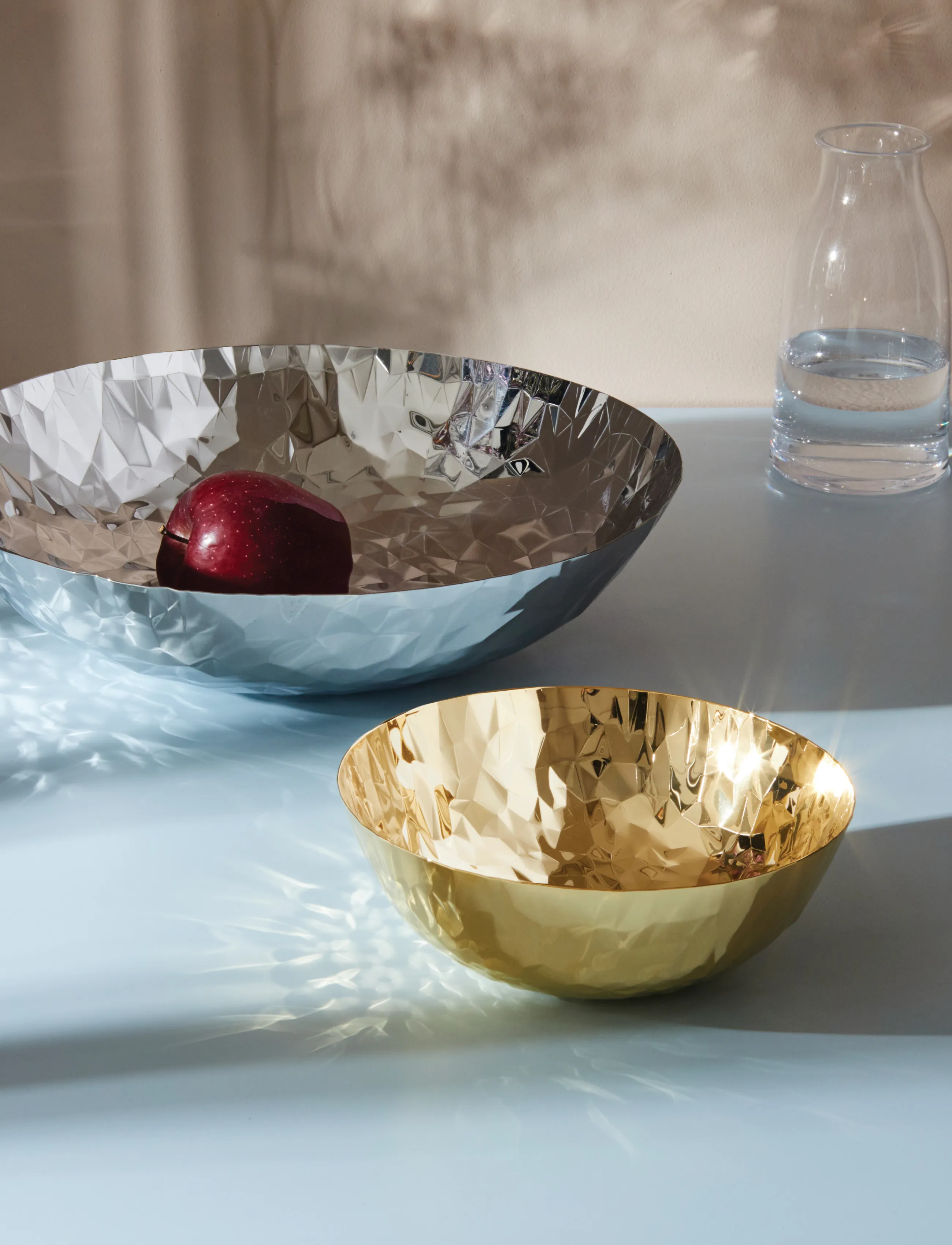 Alessi Table Decoration In 18/10 Stainless Steel, D37 cm, Decoration, Silber - Decorative Platters, Homeware