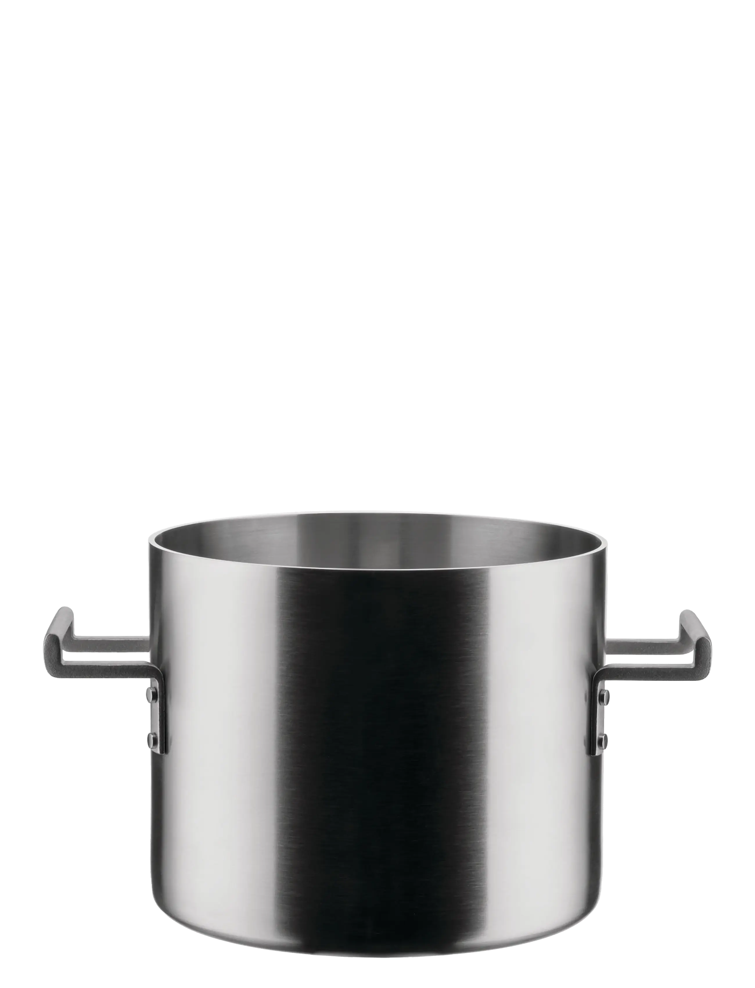 Alessi Multi-Layered Saucepan (Aisi 430, Aluminum, 18/10 Stainless Steel) With Pvd Coating Induction, Pots, Sølv, Str: D20CM