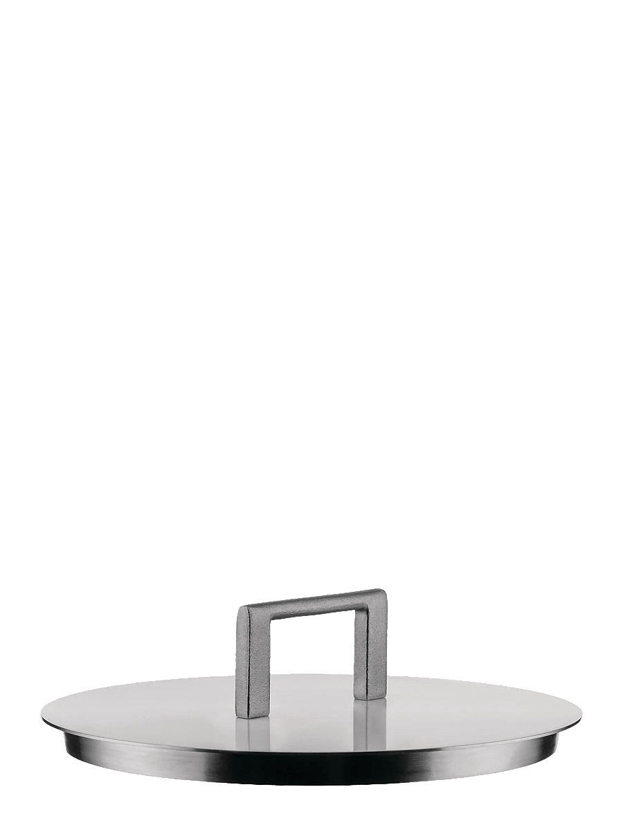 Alessi - Lid in 18/10 stainless steel, matt - kaaned ja tarvikud - steel - 0