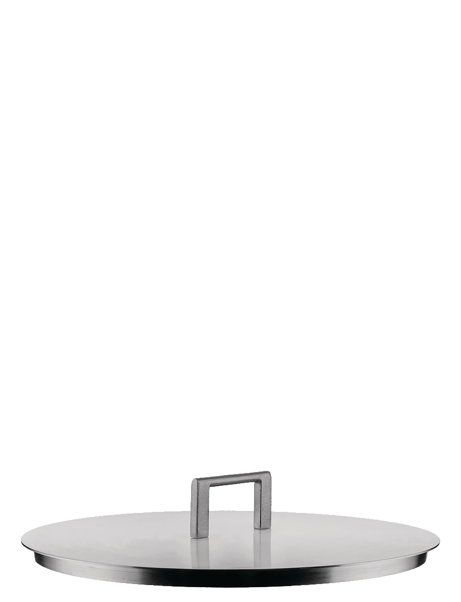 Alessi - Lid in 18/10 stainless steel, matt - kaaned ja tarvikud - steel - 0