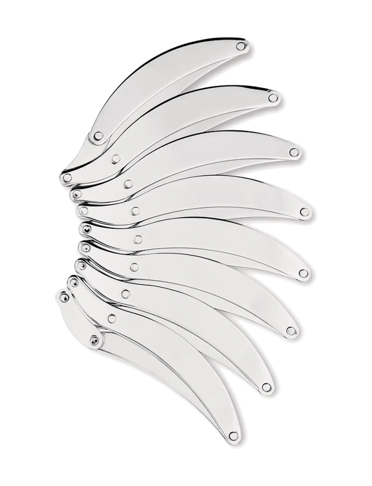 Alessi - Pull-out trivet in 18/10 polished stainless steel - steel - 2