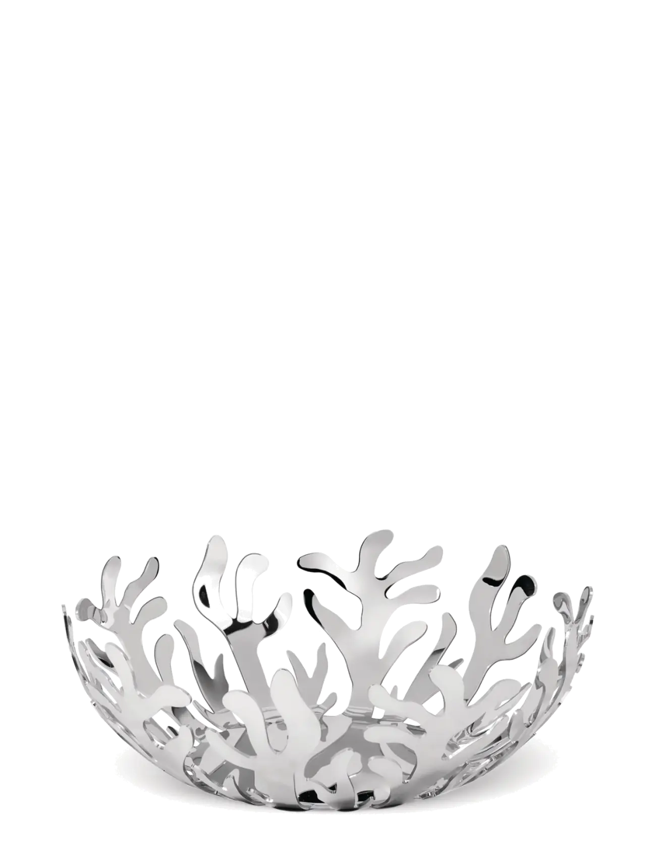 Alessi Fruit Bowl In 18/10 Stainless Steel, D21 cm, Bowls & Serving Dishes, Silber - Bowls, Homeware
