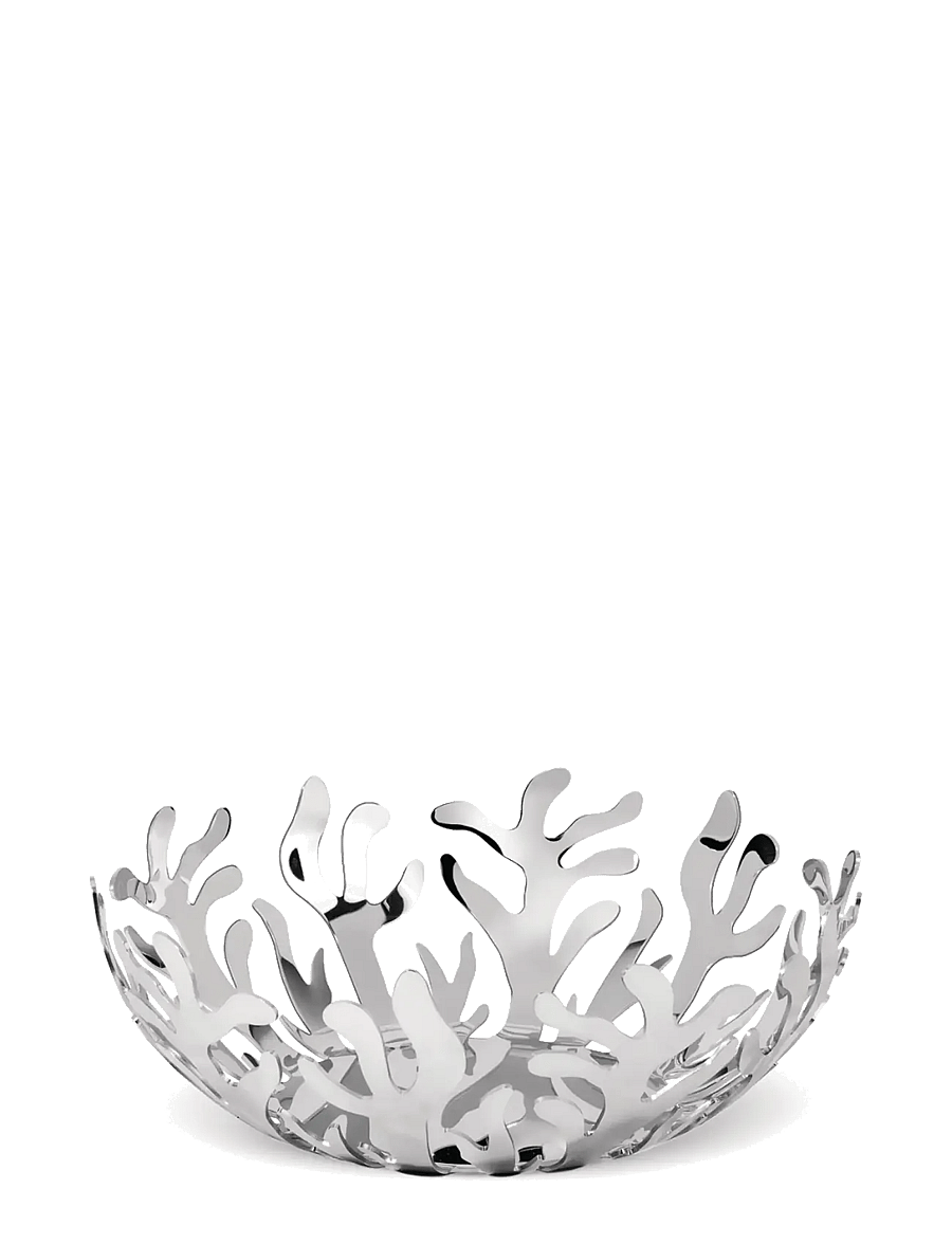 Alessi - Fruit bowl in 18/10 stainless steel - puuviljakausid - steel - 0