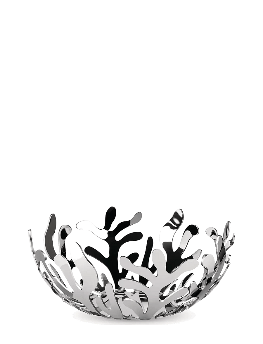 Alessi - Fruit bowl in 18/10 stainless steel - puuviljakausid - steel - 1