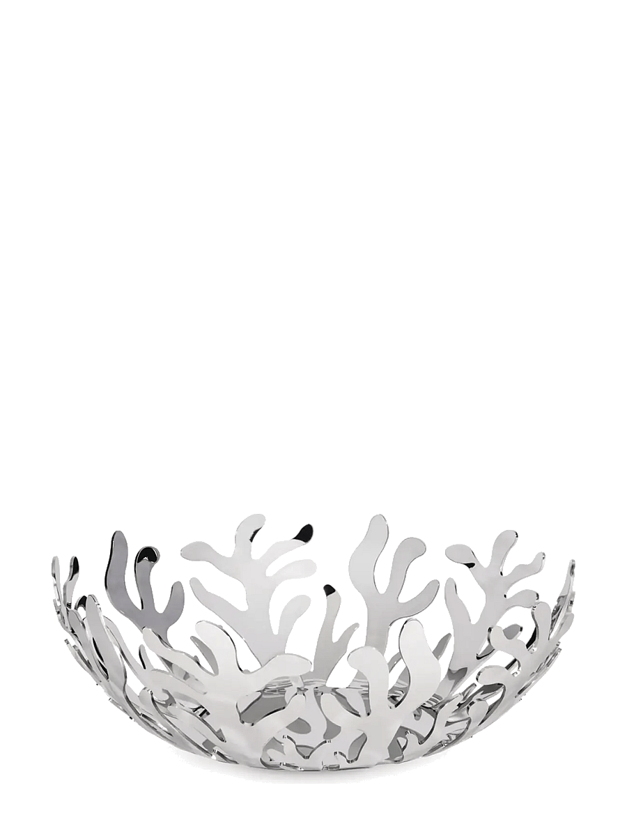 Alessi - Fruit bowl in 18/10 stainless steel - puuviljakausid - steel - 1