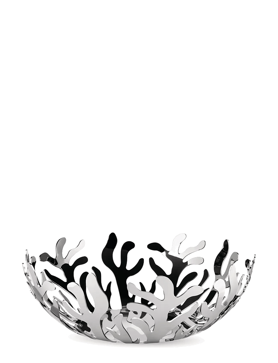 Alessi - Fruit bowl in 18/10 stainless steel - puuviljakausid - steel - 2