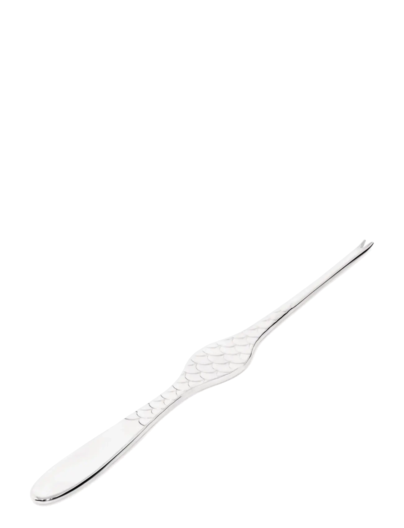 Alessi - Set of four shellfish forks in 18/10 stainless steel - steel - 2