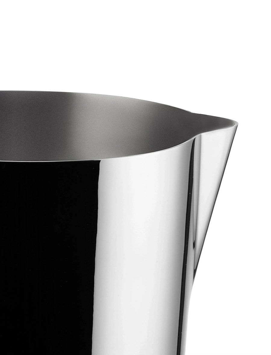 Alessi - Set: mixing glass, "Quadri Combo Jigger", double, mixing spoon and "Baton Lélé" stirrer - shaker & cocktail-utensilien - steel - 5