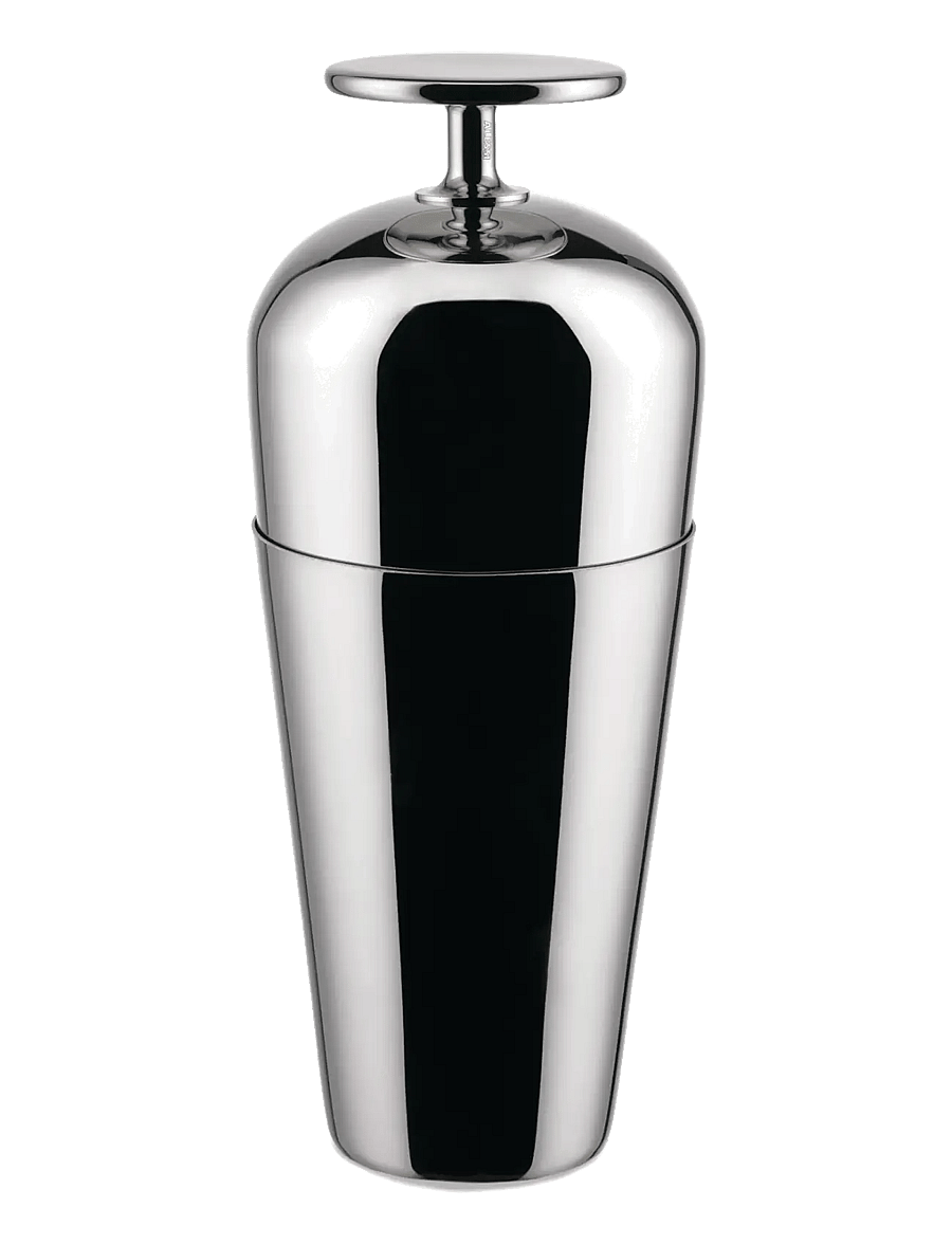 Alessi - “Parisienne” cocktail shaker in 18/10 stainless steel - shakers et ustensiles à cocktails - steel - 1