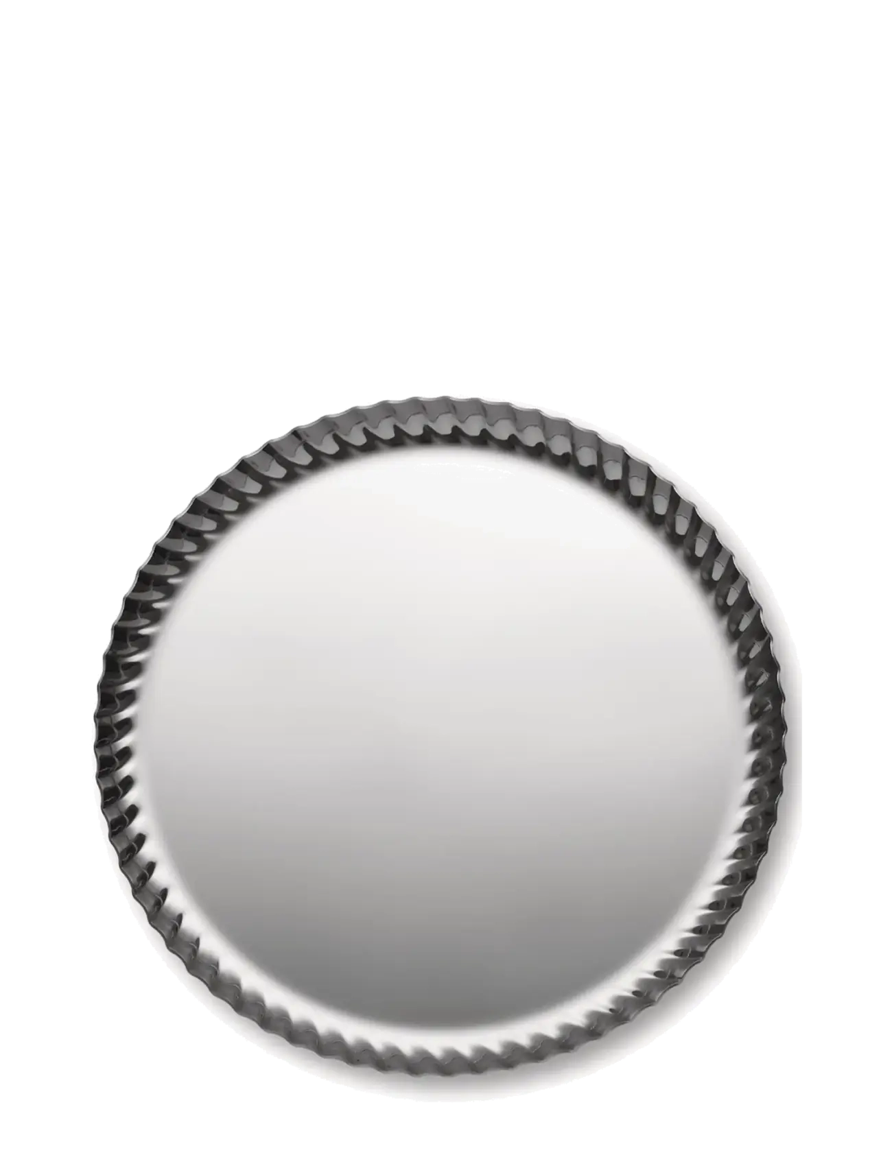 Alessi - Round tray in 18/10 stainless steel - steel - 2