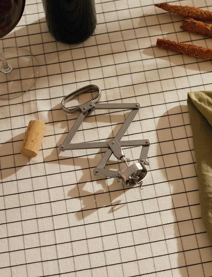 Alessi - Corkscrew in 18/10 mirror-polished stainless steel - pudeliavajad ja -korgid - steel - 0