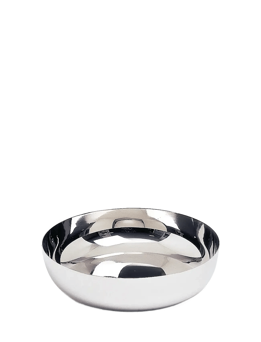 Alessi - Small bowl in 18/10 stainless steel, mirror-polished - serveerimisnõud - steel - 1