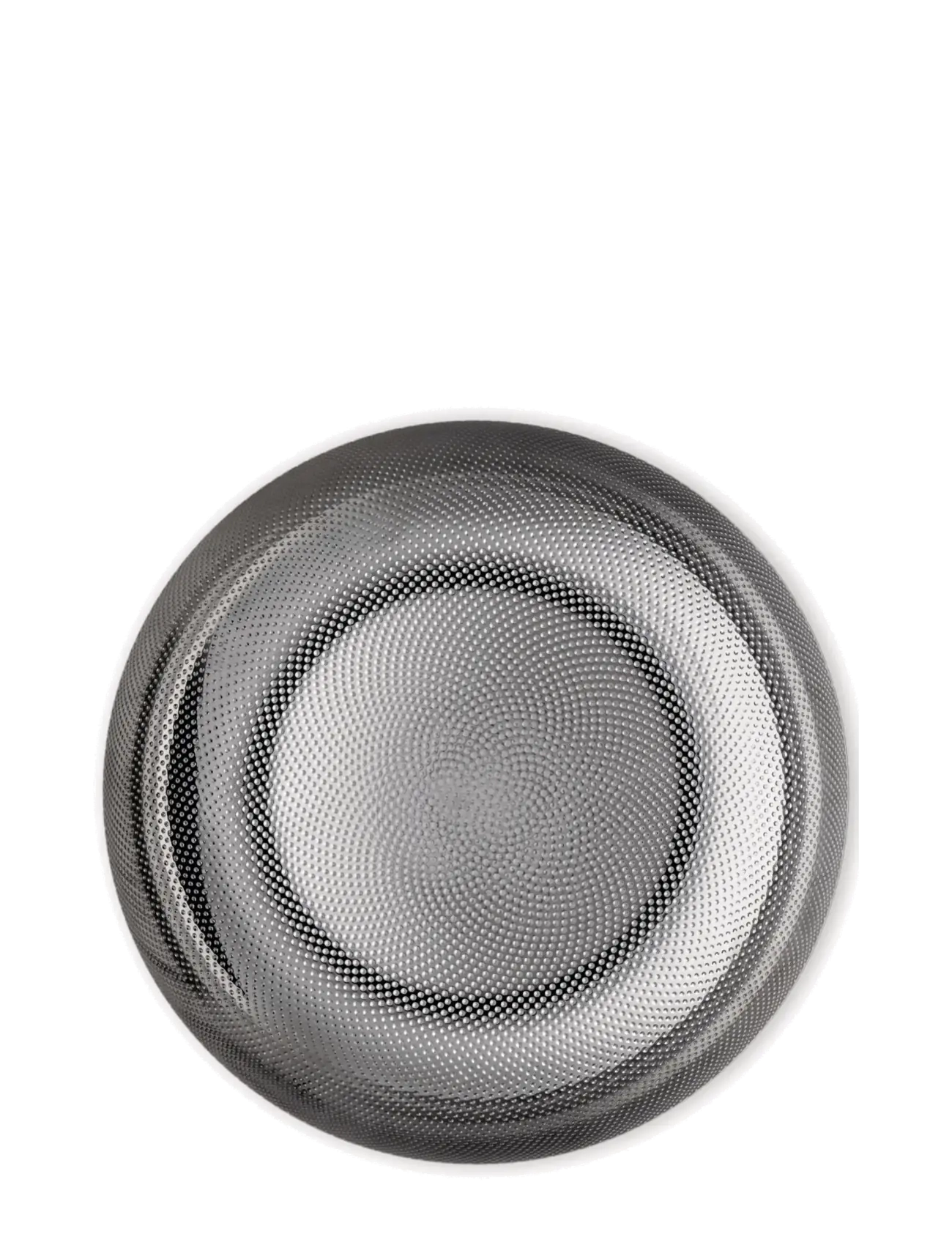Alessi - Round basket in 18/10 stainless steel with relief decoration - steel - 1