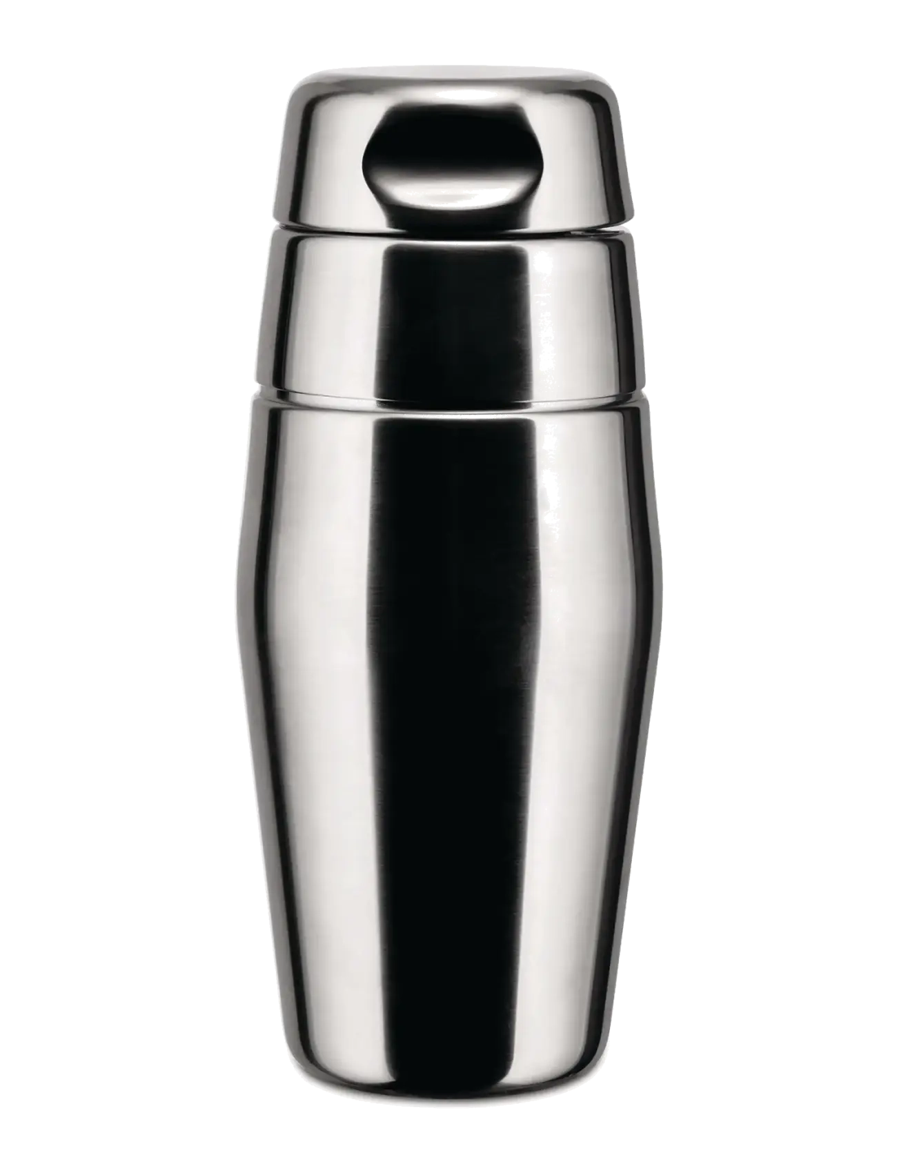 Alessi Cocktail Shaker In 18/10 Stainless Steel, Mirror-Polished, Shaker og cocktailbestik, Sølv, Str: H20CM