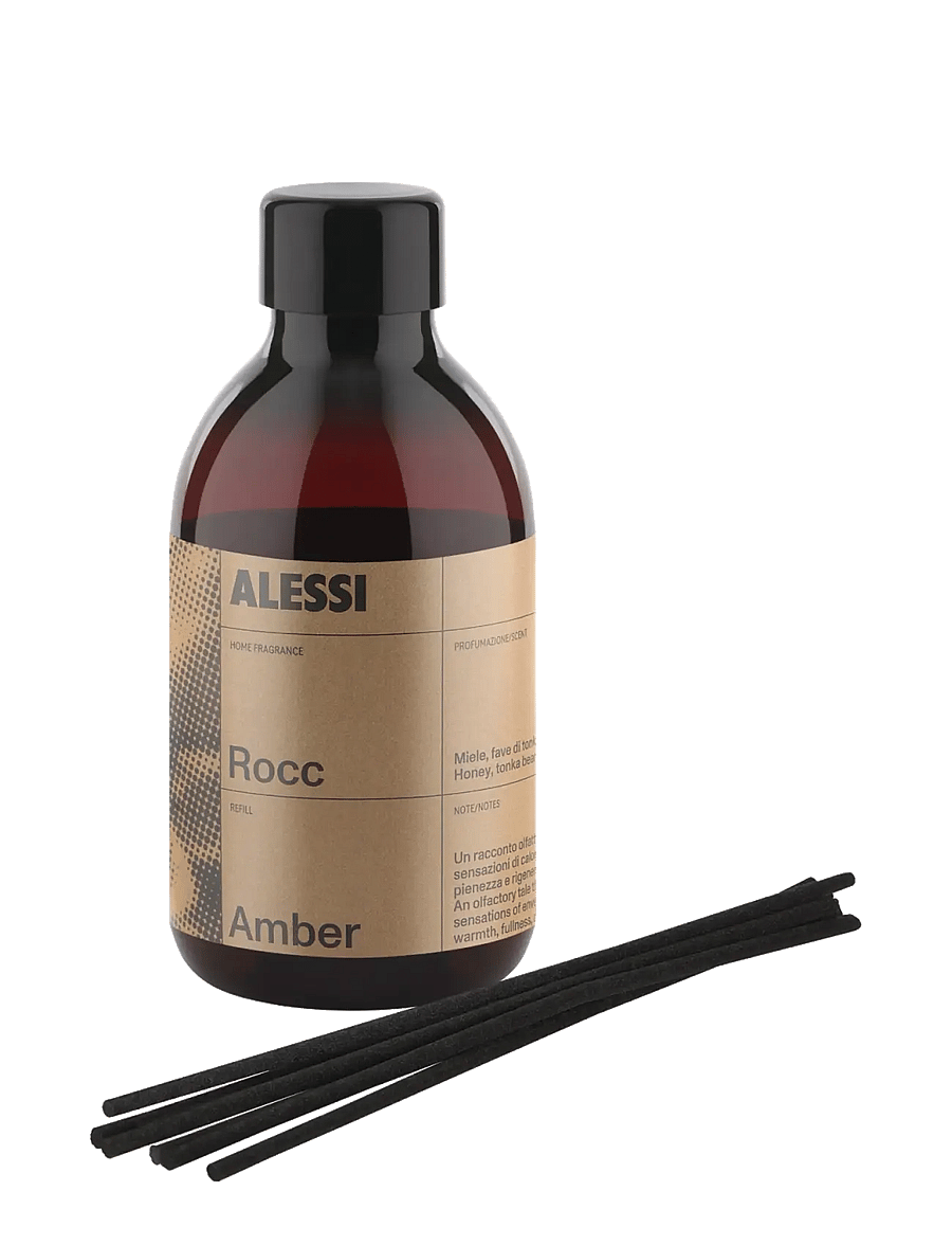 Alessi - Refill and rattan reed Fragrance Amber - unter 20€ - steel - 1