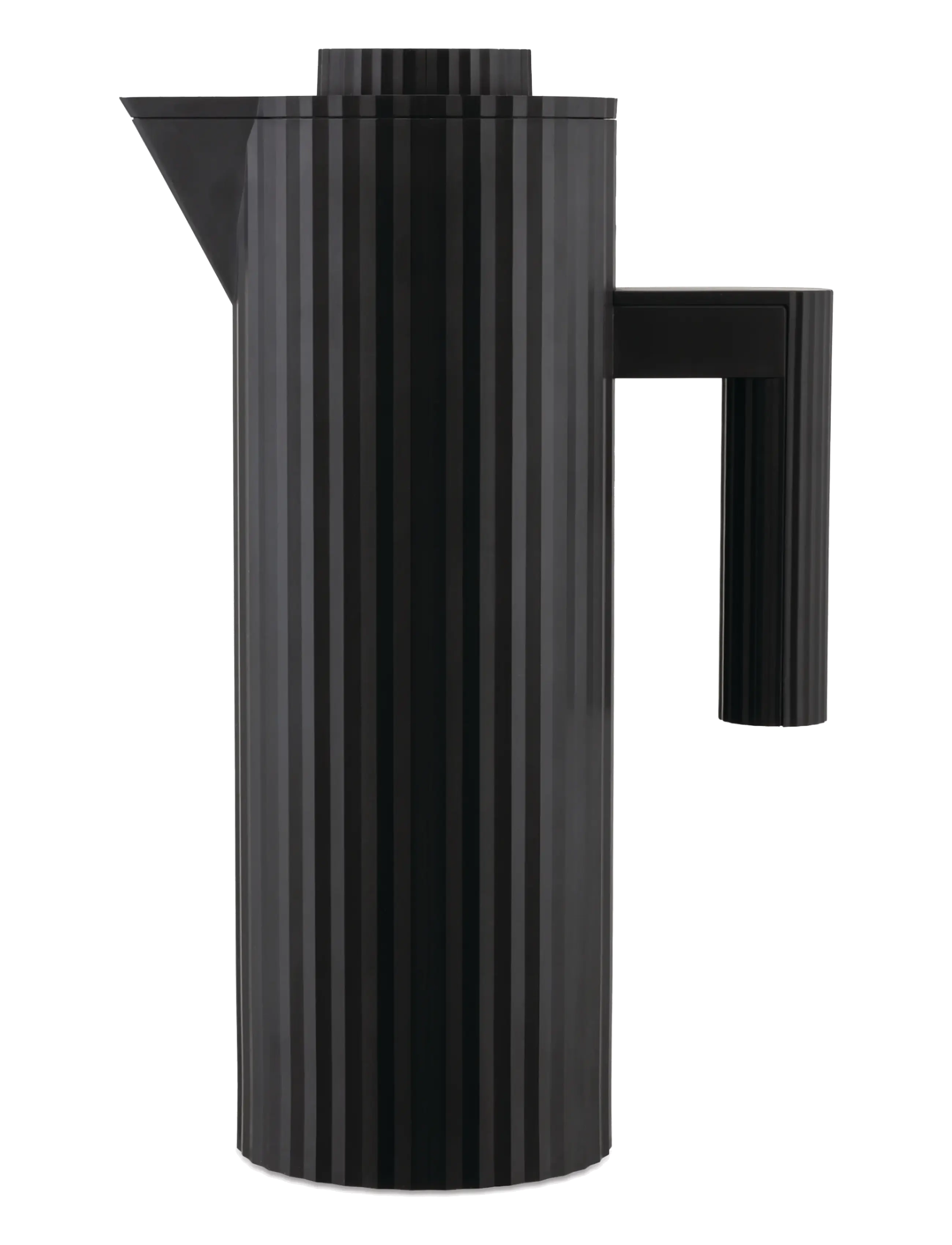 Alessi Thermo-insulated jug in thermoplastic, black Double thermal glass inside - Termokanner - BLACK / black