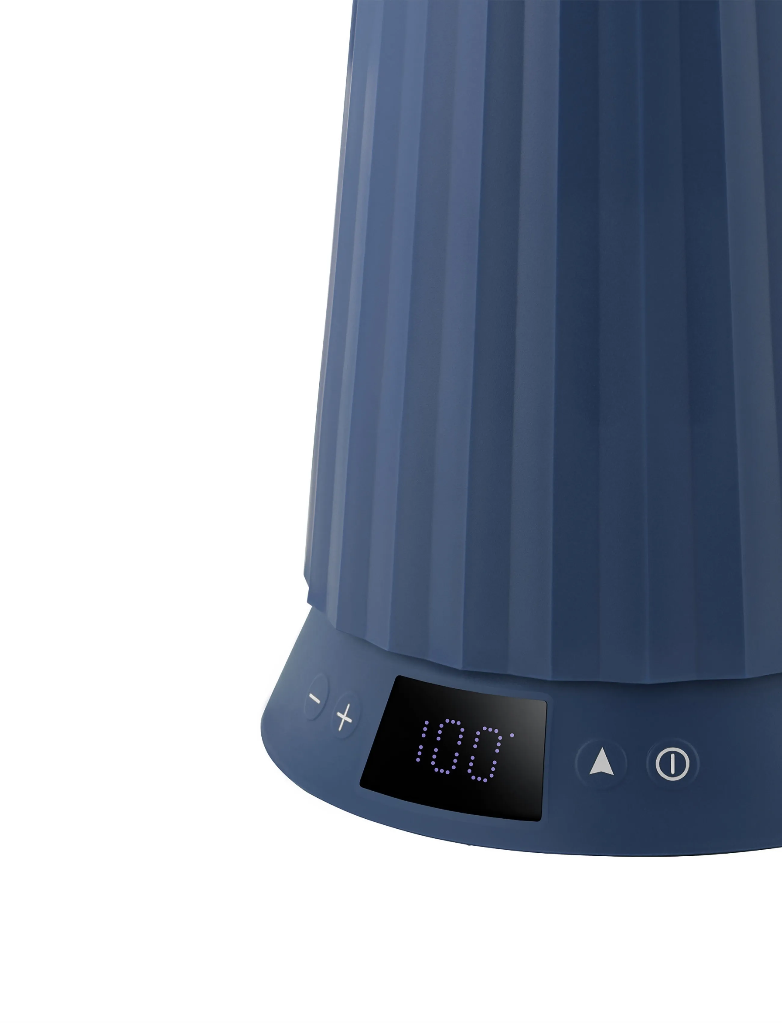 Alessi - Electric kettle with temperature control, in thermoplastic, blue European plug 1850–2200W - blue - 5