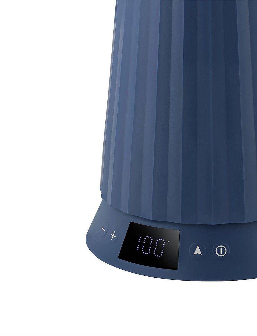 Alessi - Electric kettle with temperature control, in thermoplastic, blue European plug 1850–2200W - wasserkessel & wasserkocher - blue - 5