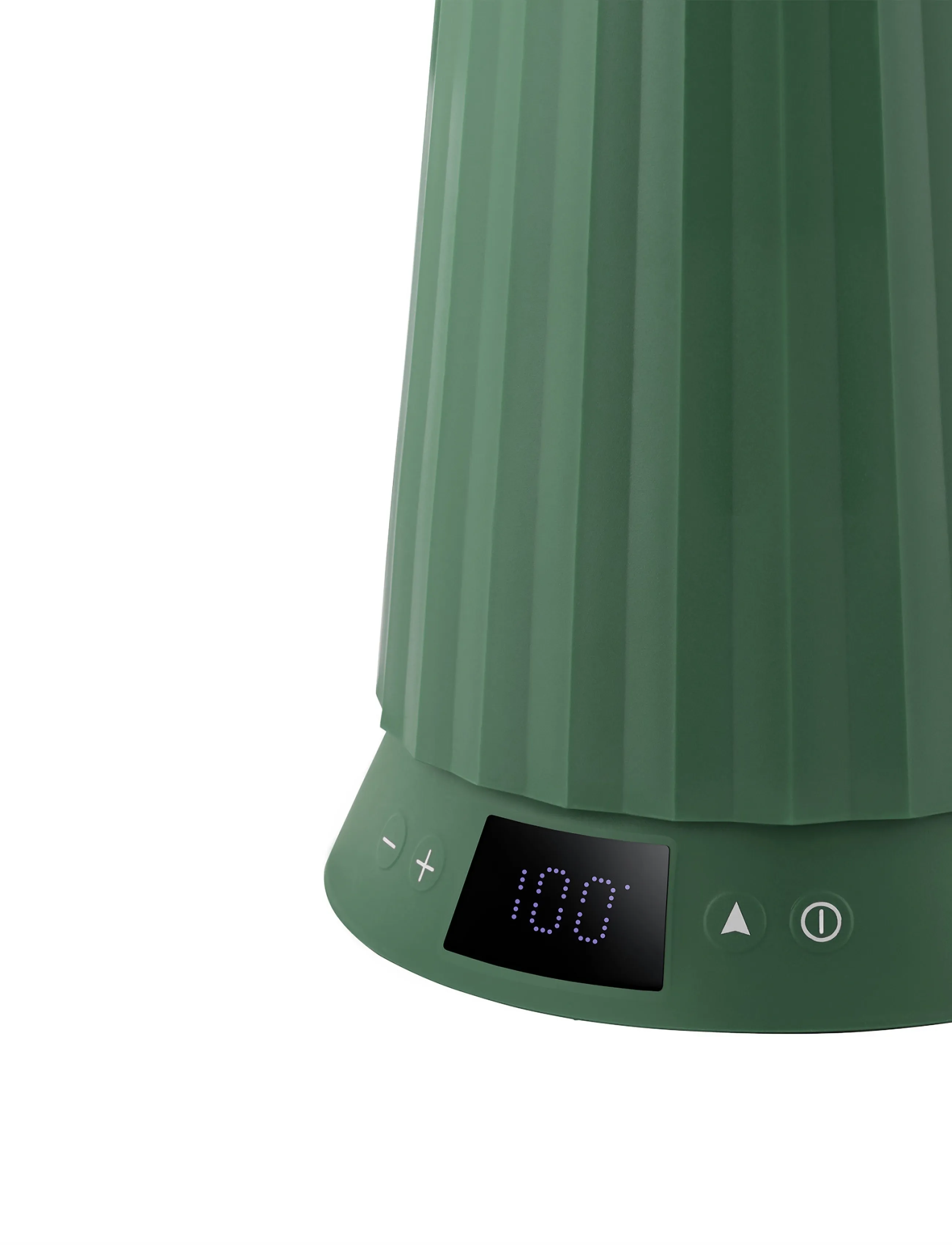 Alessi - Electric kettle with temperature control, in thermoplastic, green European plug 1850–2200W - green - 5