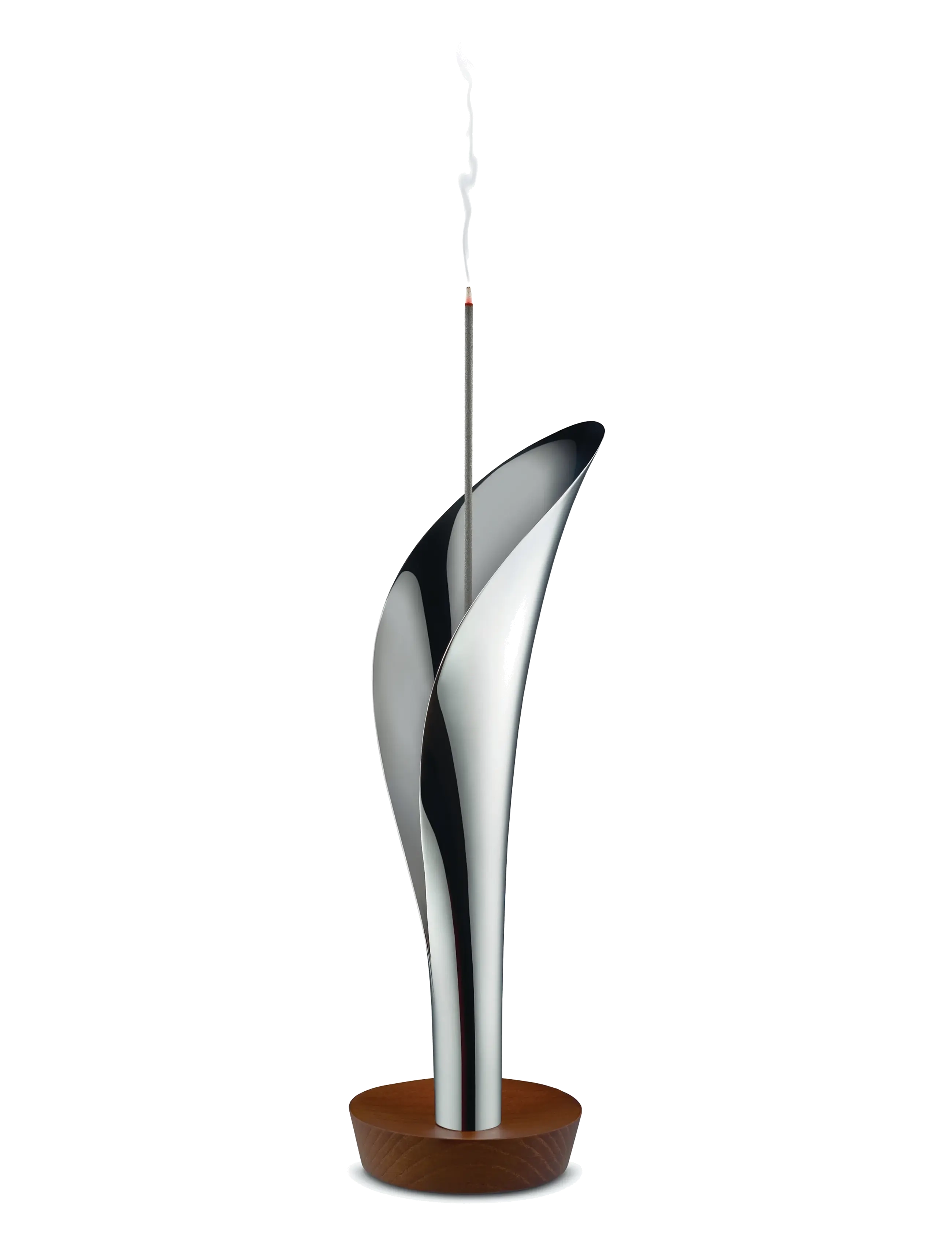 Alessi Incense burner "Lily" - Hemmaspa - STEEL / silver