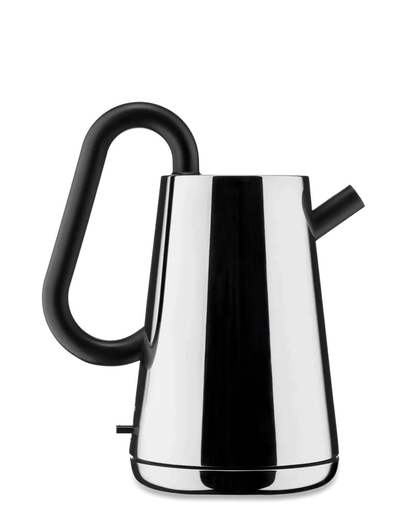 Alessi Kettle in 18/10 stainless steel Handle, lid and spout, black European plug 2000-2400W - View all - BLACK / black