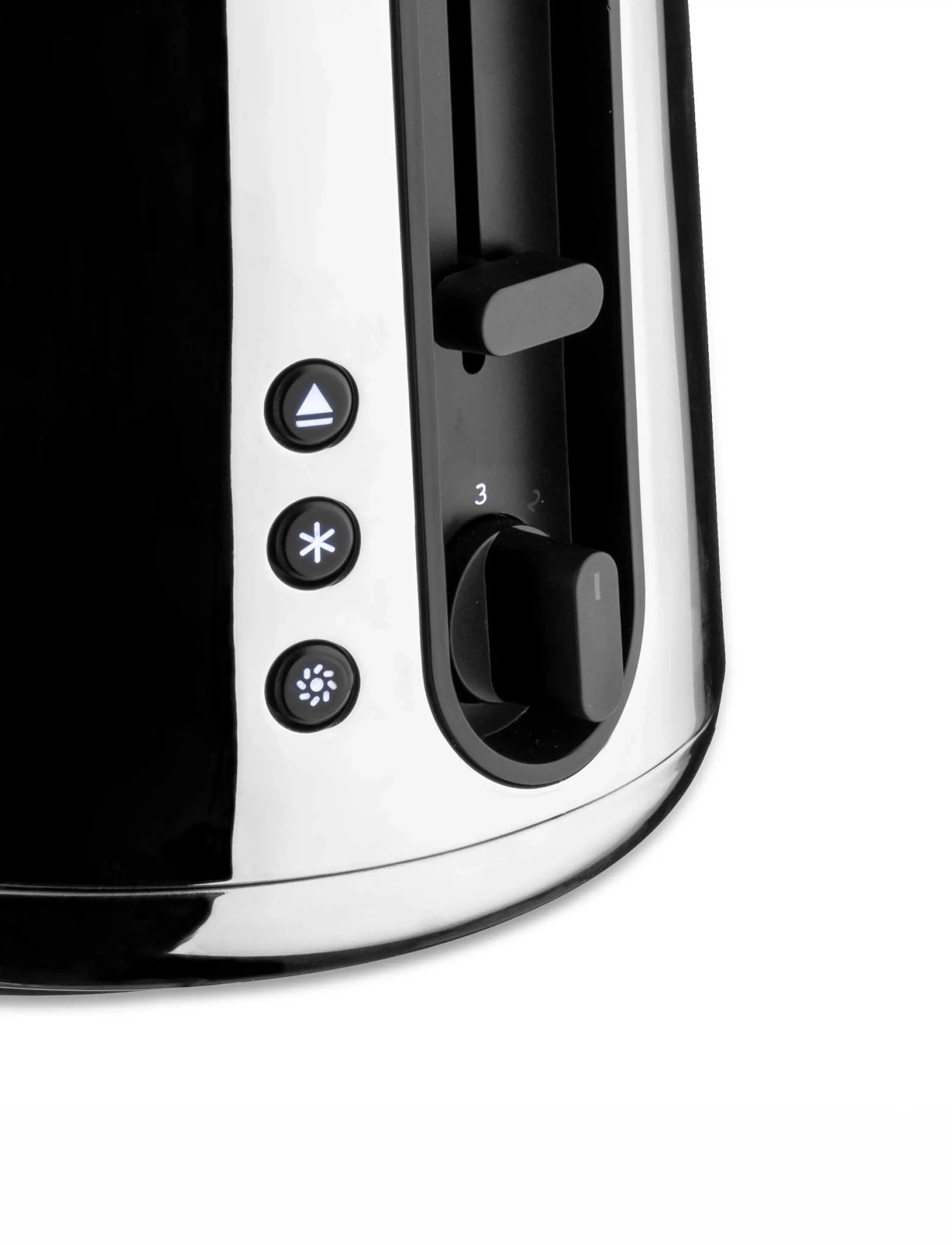 Alessi - Bread grate in 18/10 stainless steel and thermoplastic, black European plug 775-925W - black - 4