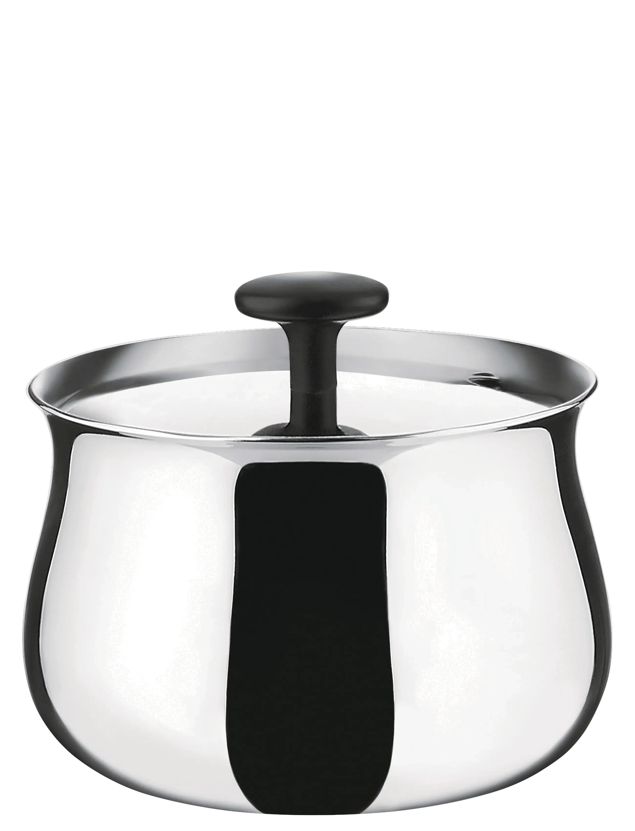 Alessi Sugar Bowl In 18/10 Stainless Steel, Mirror-Polished, Sugar Skål, Sølv, Str: D8CM
