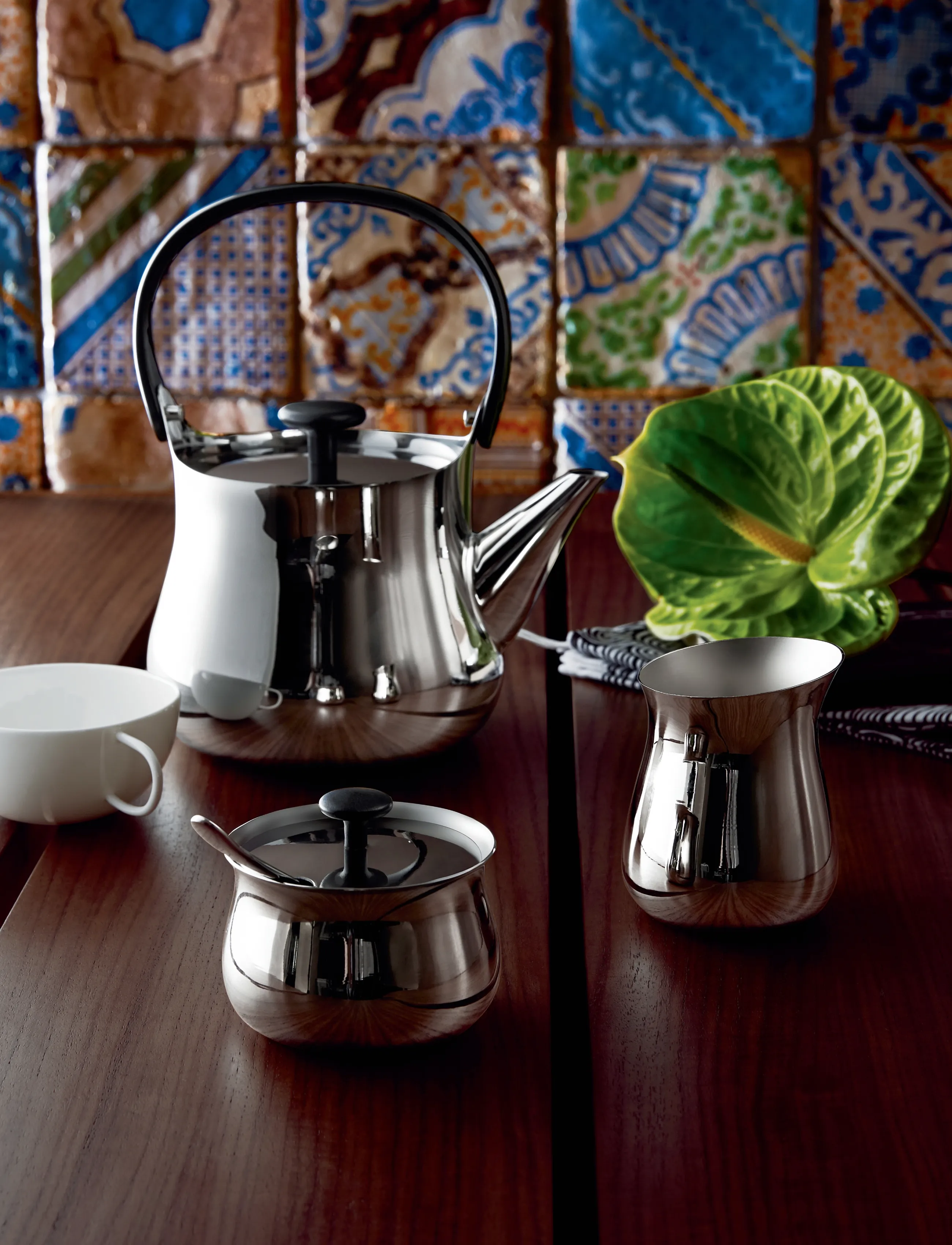 Alessi Sugar Bowl In 18/10 Stainless Steel, Mirror-Polished, D8 cm, Kitchen Storage, Silber - Bowls, Homeware