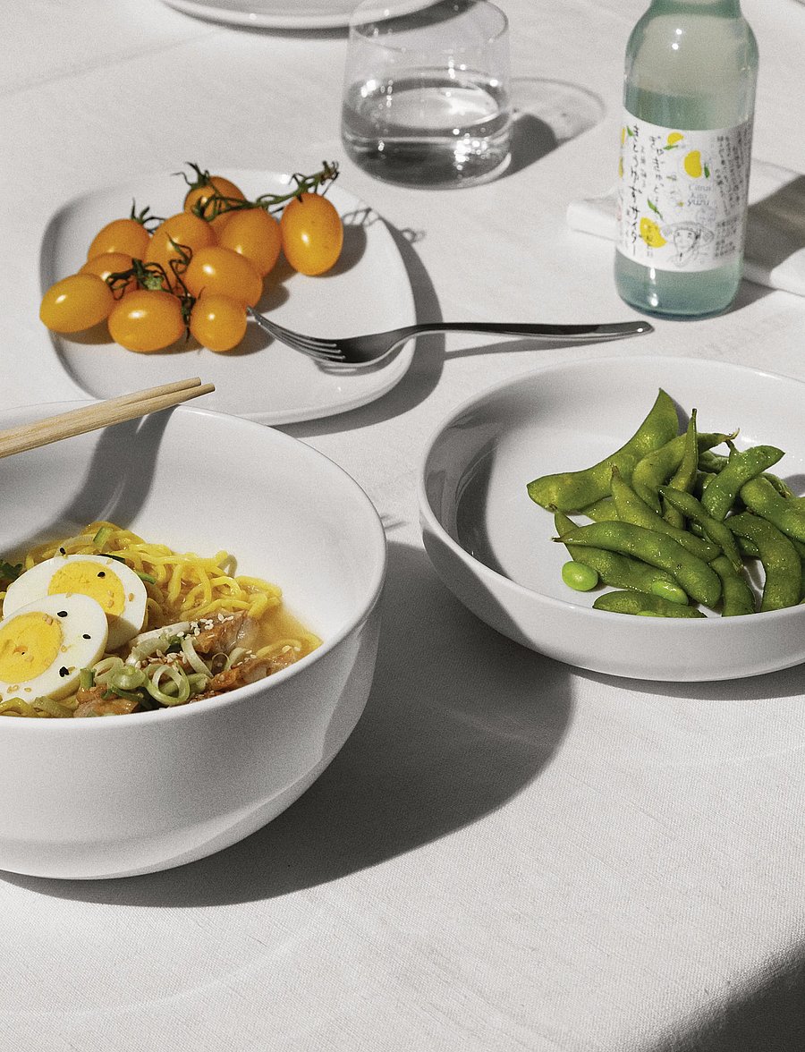 Alessi - Soup bowl in white porcelain - supitaldrikud - white - 0