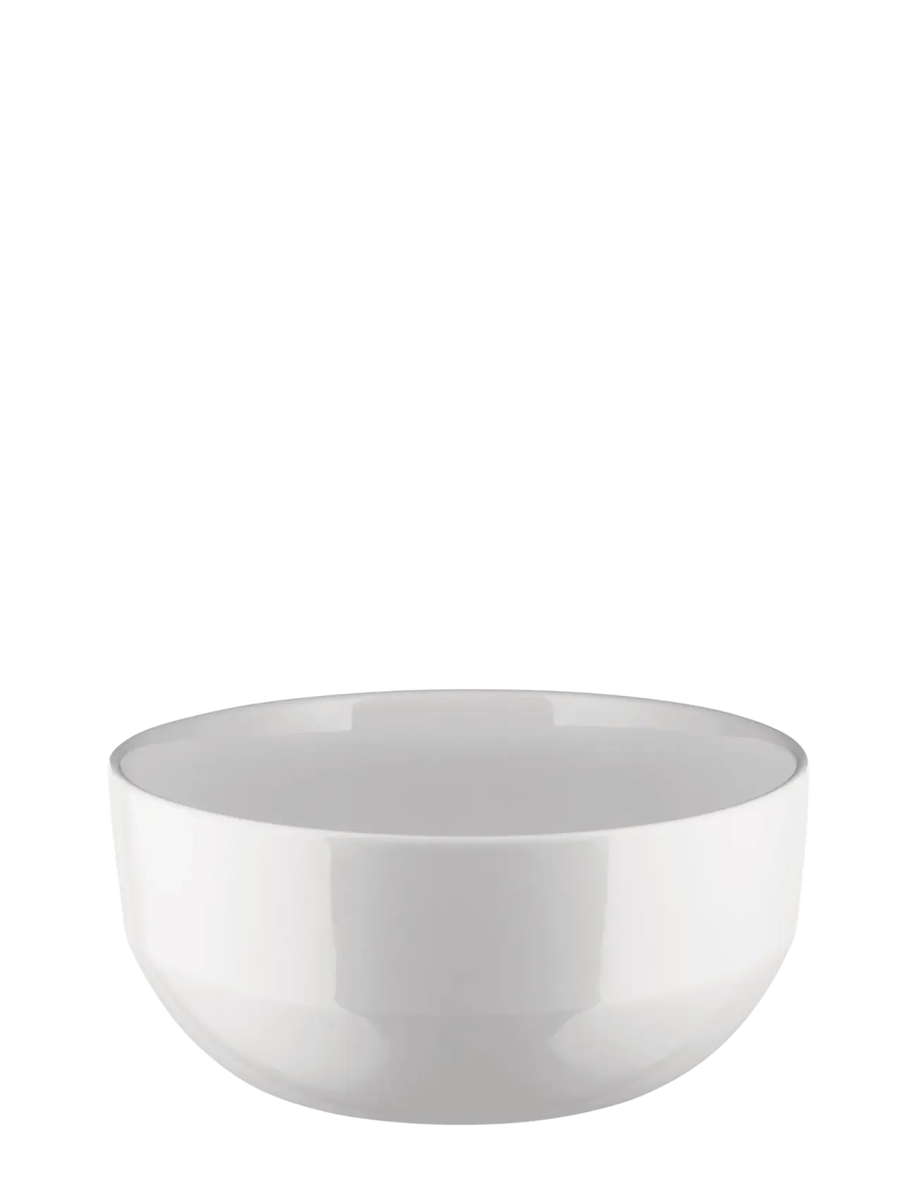 Alessi Salad Bowl In White Porcelain, D20 cm, Bowls & Serving Dishes, Weiß - Bowls, Homeware