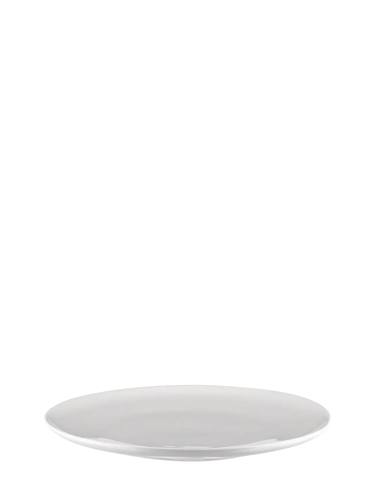 Alessi Plate In White Porcelain, Small Plade, Hvid, Str: D21CM