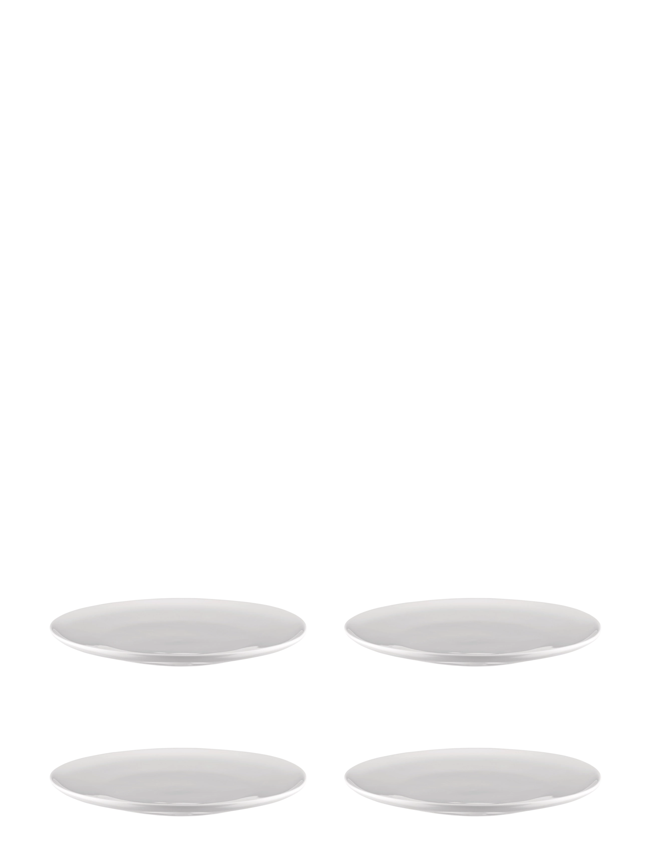 Alessi Alessi Plate in white porcelain - Frühstücksteller - WHITE / white