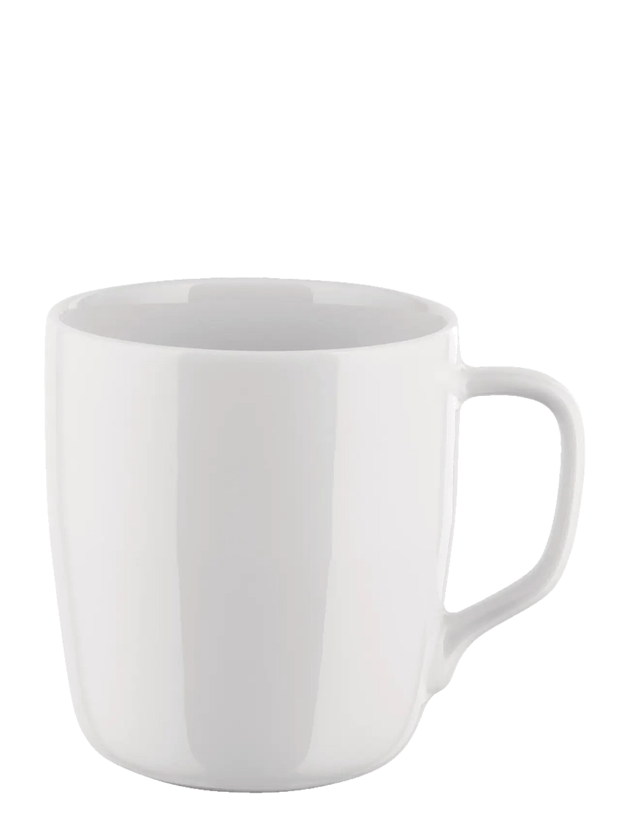 Alessi - Alessi Mug in white porcelain - kohvitassid - white - 0