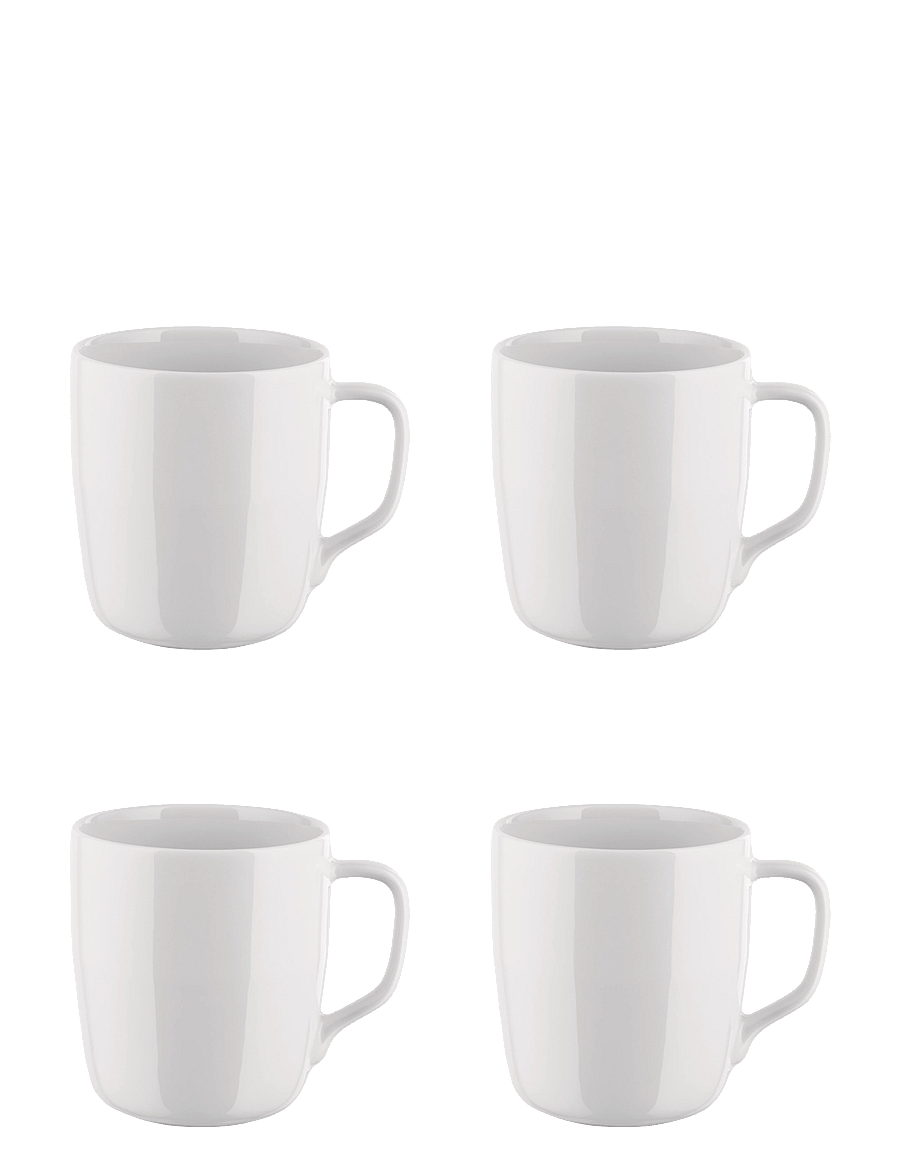 Alessi - Alessi Mug in white porcelain - kaffetassen - white - 0