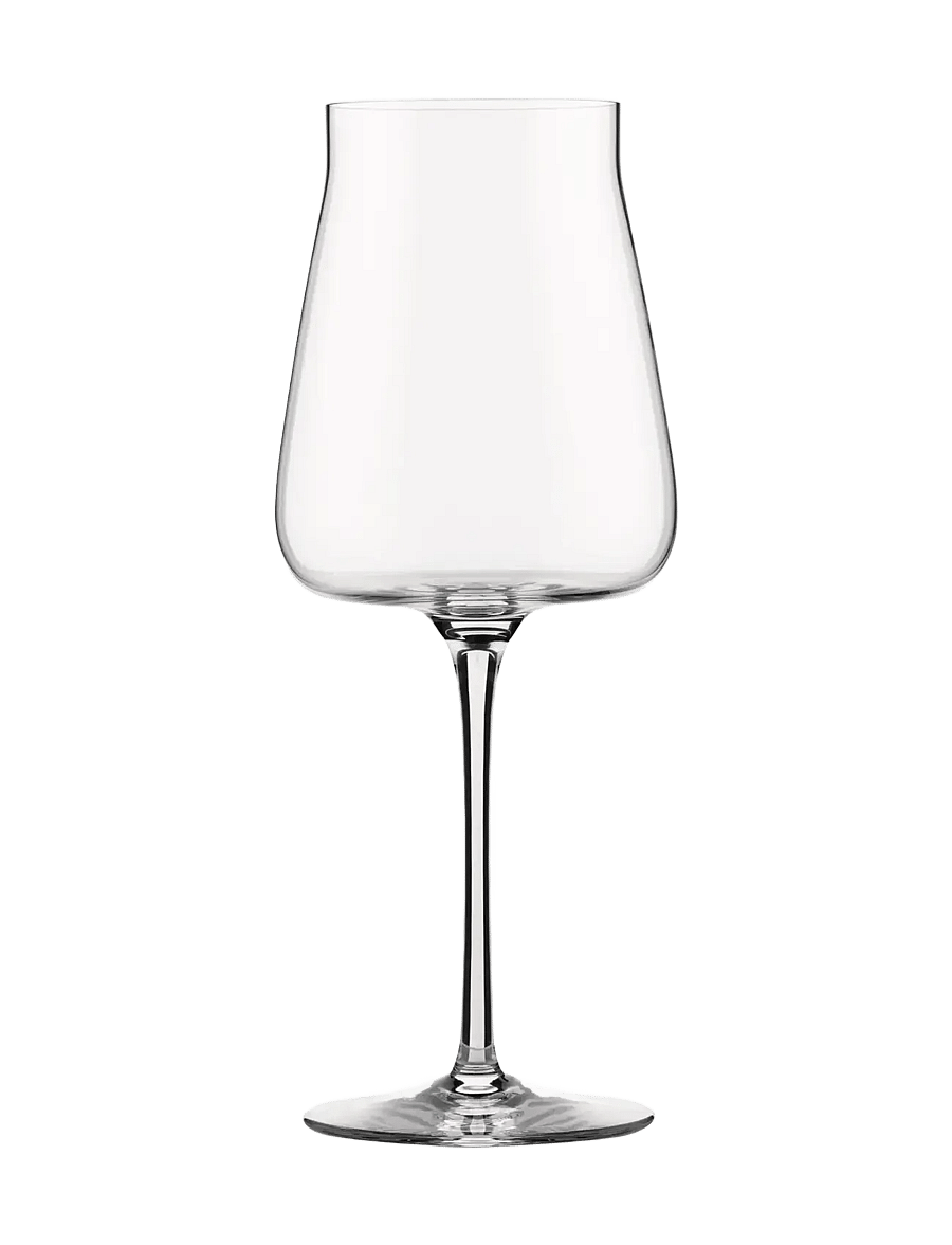 Alessi - White wine glass in crystal glass - valge veini pokaalid - transparent - 1