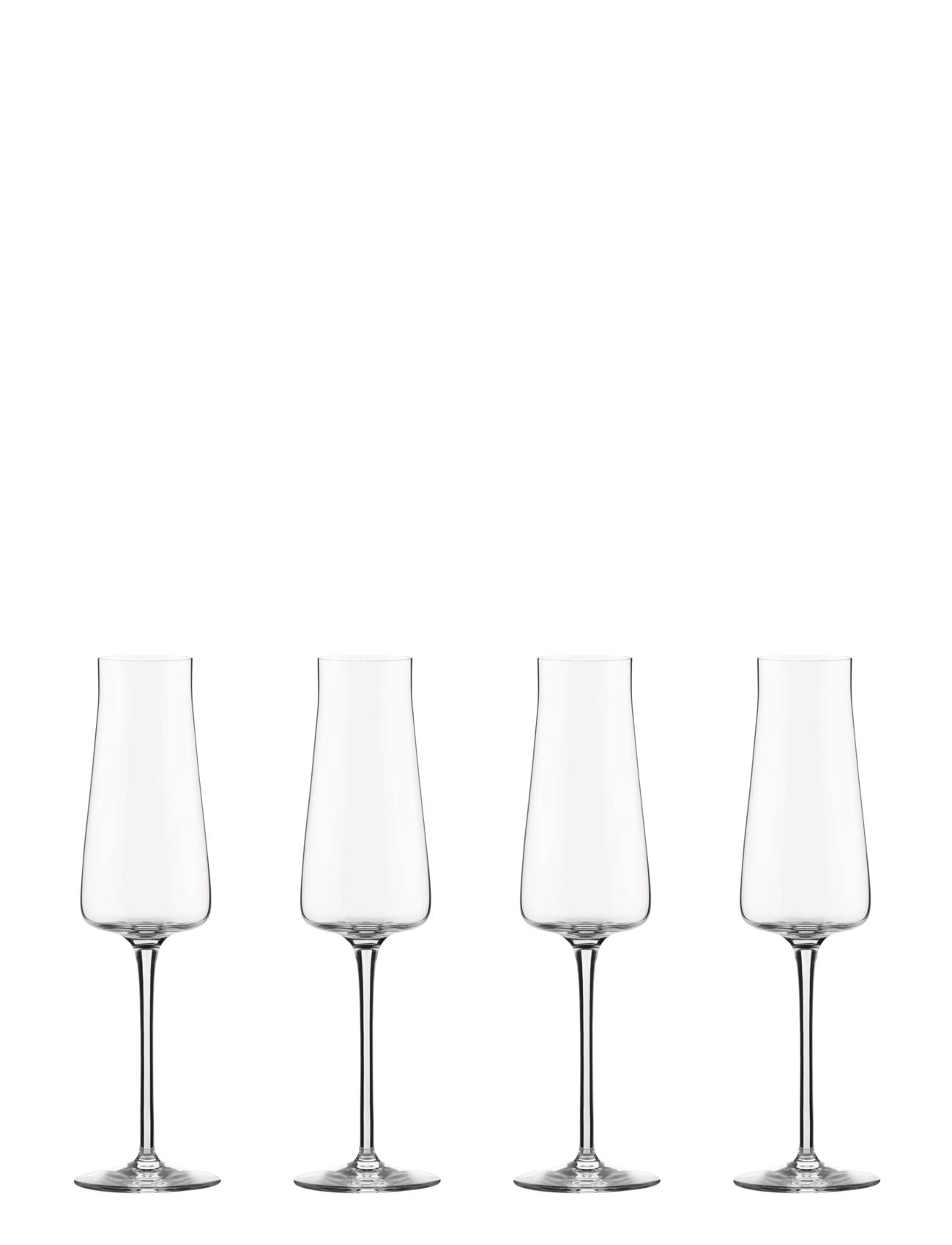 Alessi Champagne glass in crystal glass - Sektgläser - TRANSPARENT / clear