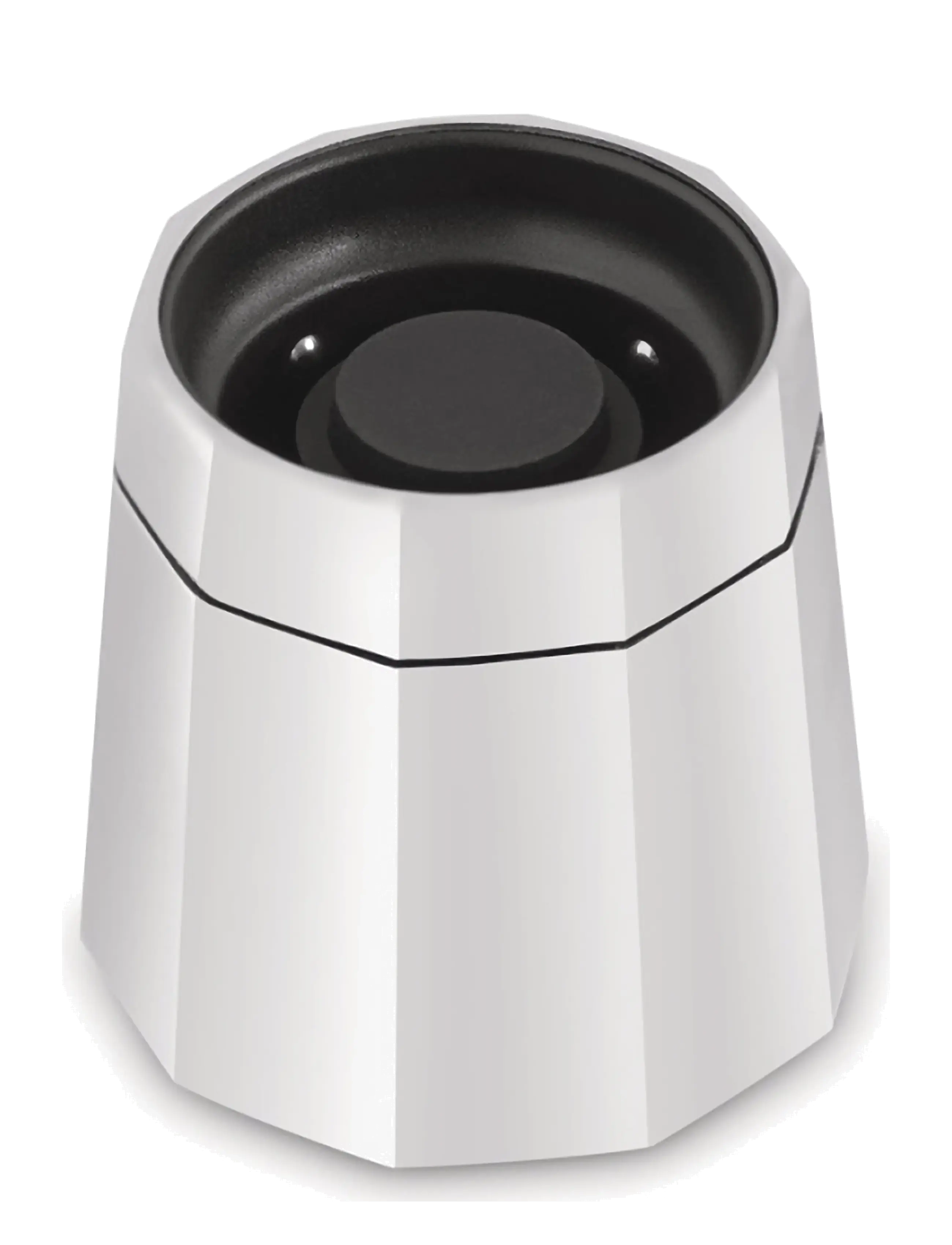 Alessi - Champagne stopper with expanding seal in 18/10 stainless steel - steel - 2